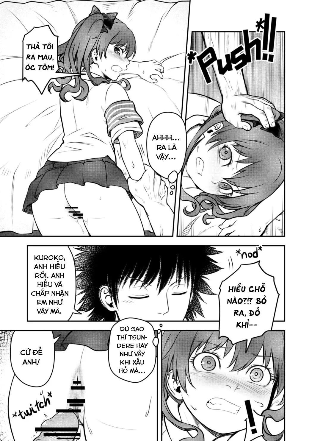 HentaiVN.net - Ảnh 19 - Black Thoughts (Toaru Kagaku no Railgun) - Chap 1