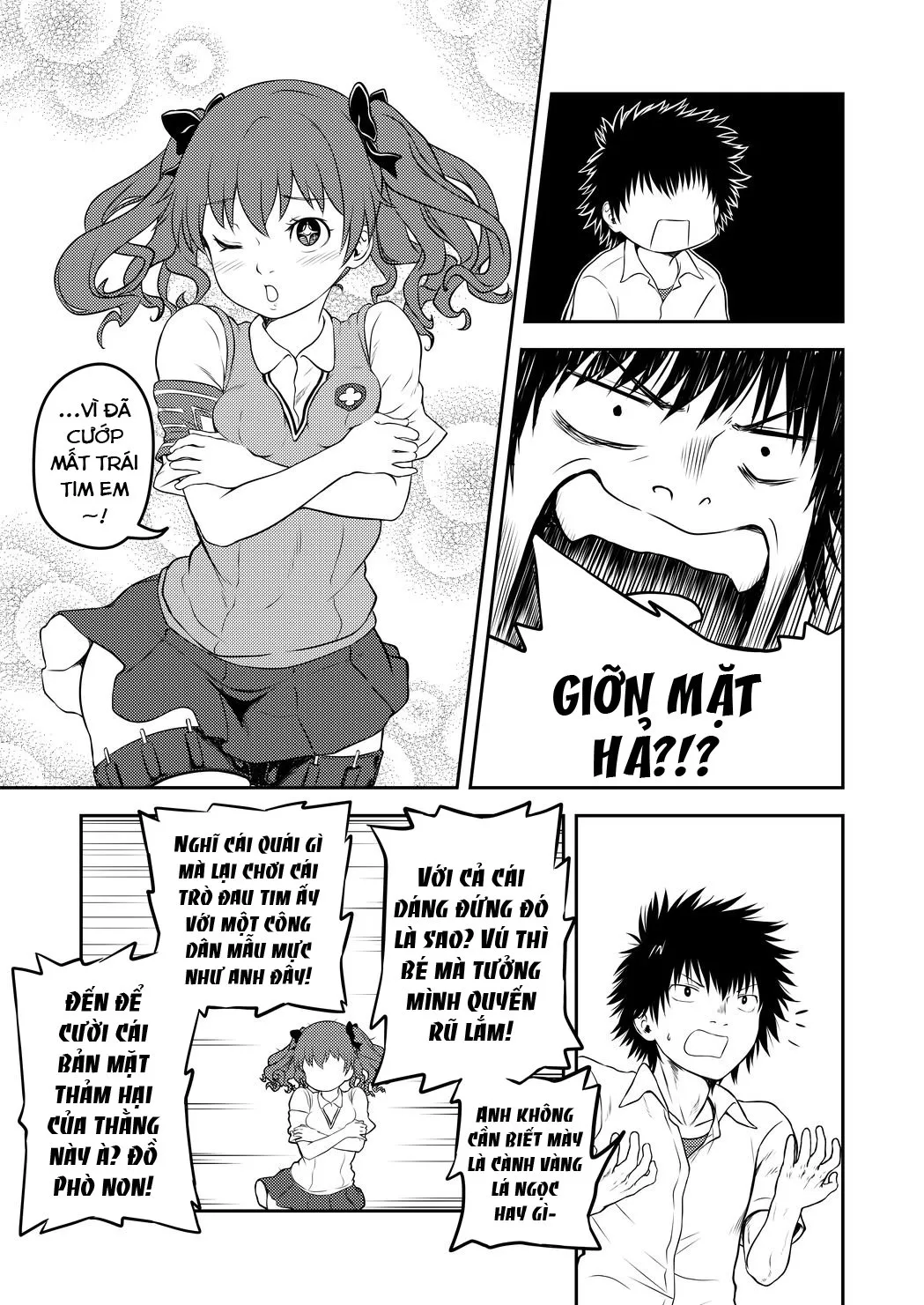 HentaiVN.net - Ảnh 7 - Black Thoughts (Toaru Kagaku no Railgun) - Chap 1