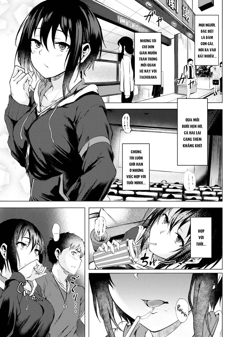 HentaiVN.net - Ảnh 3 - Tachibana-san Wants to Try It [Tachibana-san wa Tameshitai; Tachibana-san Muốn Thử...] - Chap 1