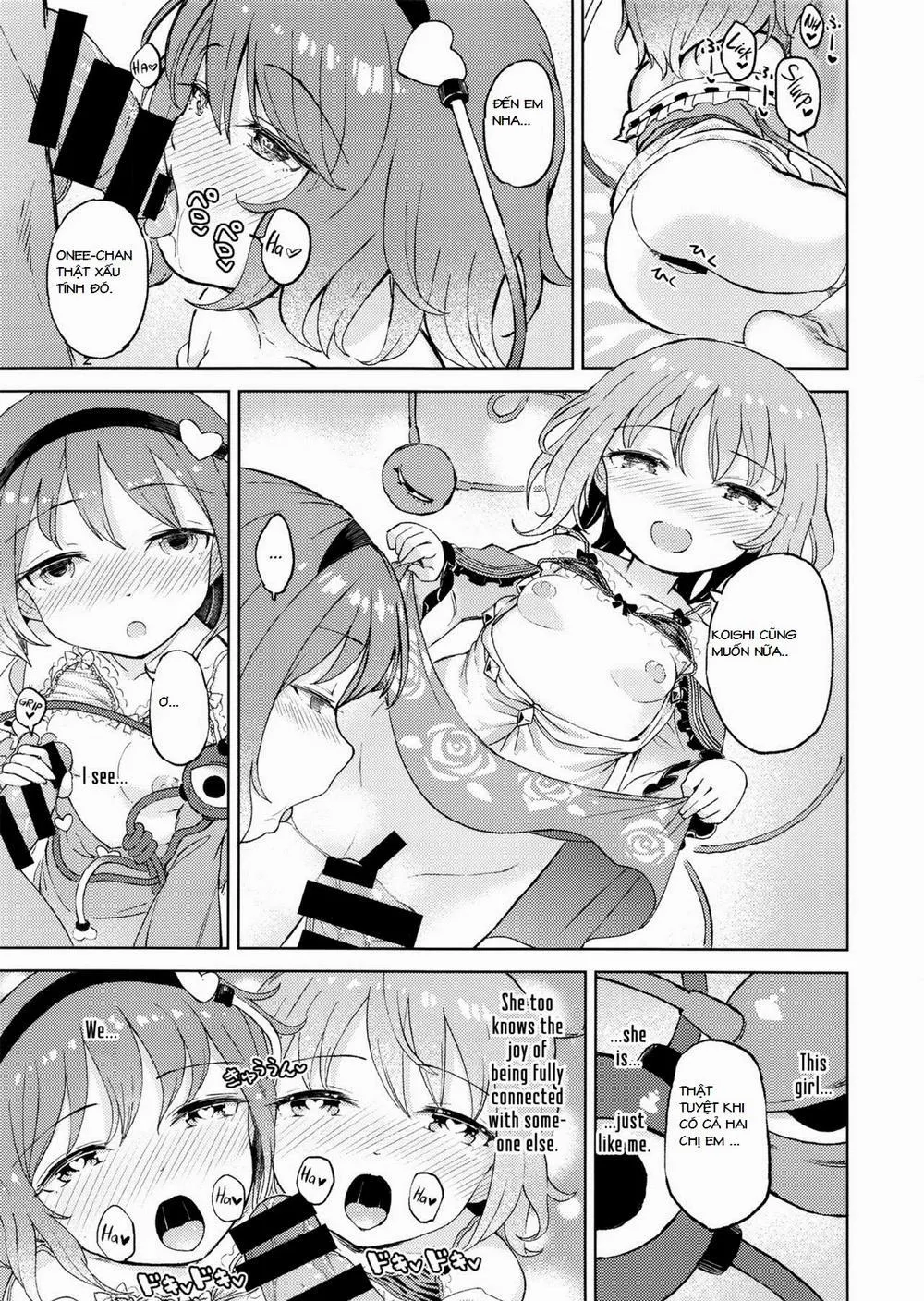 HentaiVN.net - Ảnh 15 - [Loli] Ai Sare Shimai Komeiji Satori ･ Komeiji Koishi (Tohou Project) - Chap 1