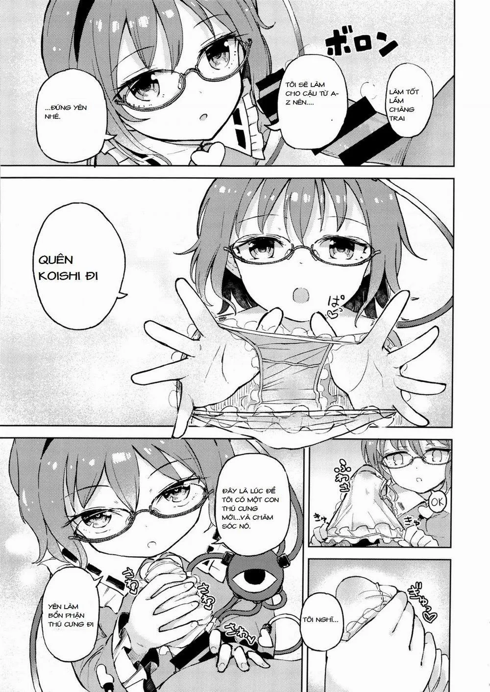 HentaiVN.net - Ảnh 7 - [Loli] Ai Sare Shimai Komeiji Satori ･ Komeiji Koishi (Tohou Project) - Chap 1