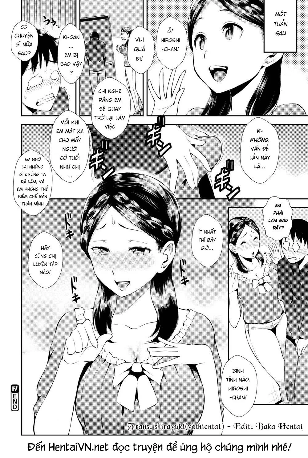 HentaiVN.net - Ảnh 22 - Chạm vào nhau một giây thôi là nhớ nhau cả đời! [Gentle Touch] - Chap 1