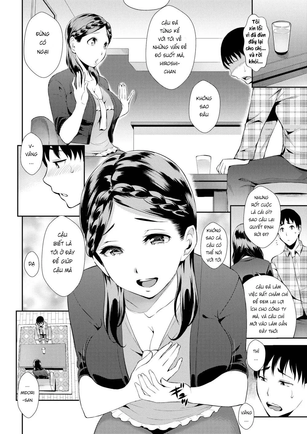 HentaiVN.net - Ảnh 4 - Chạm vào nhau một giây thôi là nhớ nhau cả đời! [Gentle Touch] - Chap 1