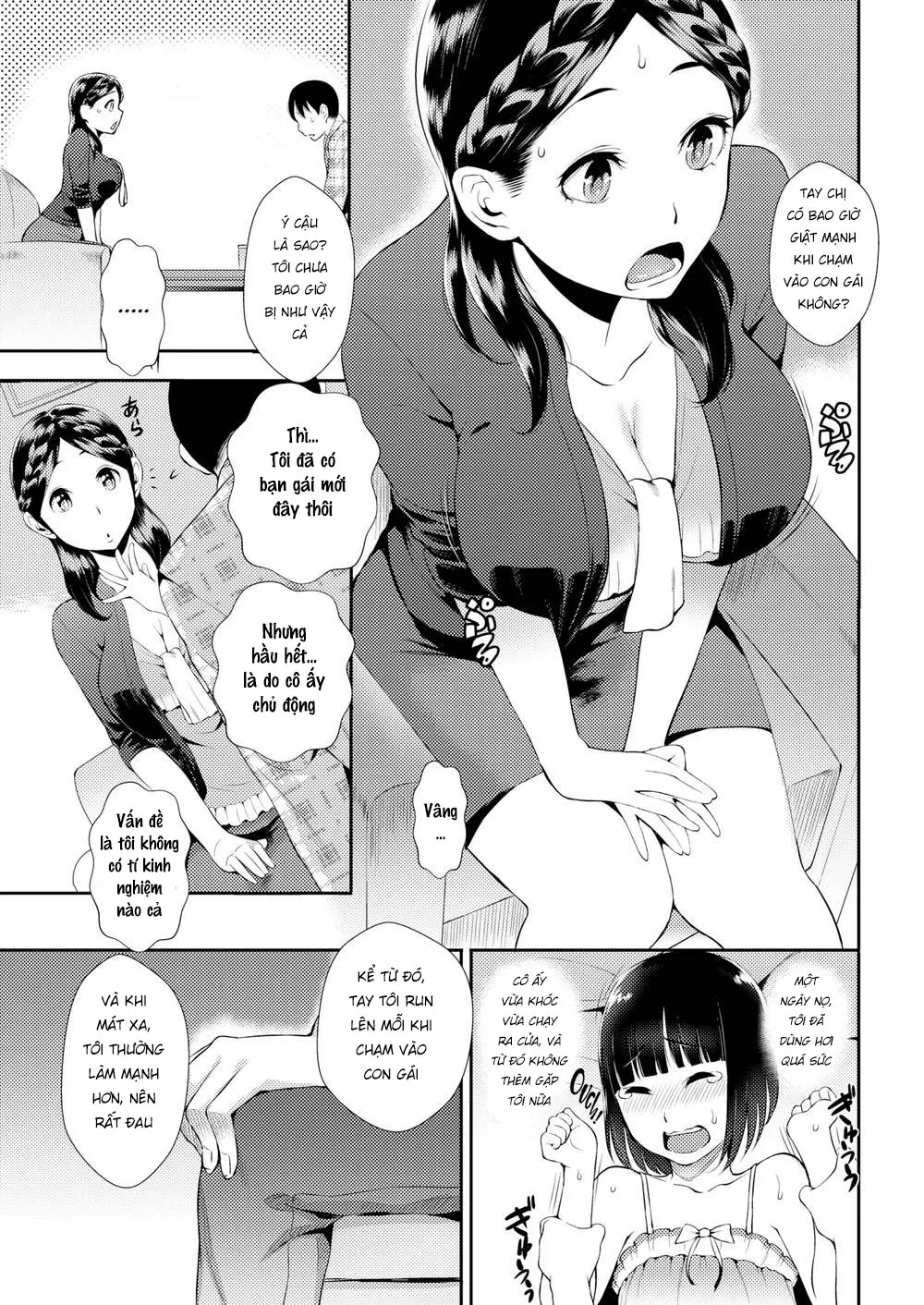 HentaiVN.net - Ảnh 5 - Chạm vào nhau một giây thôi là nhớ nhau cả đời! [Gentle Touch] - Chap 1