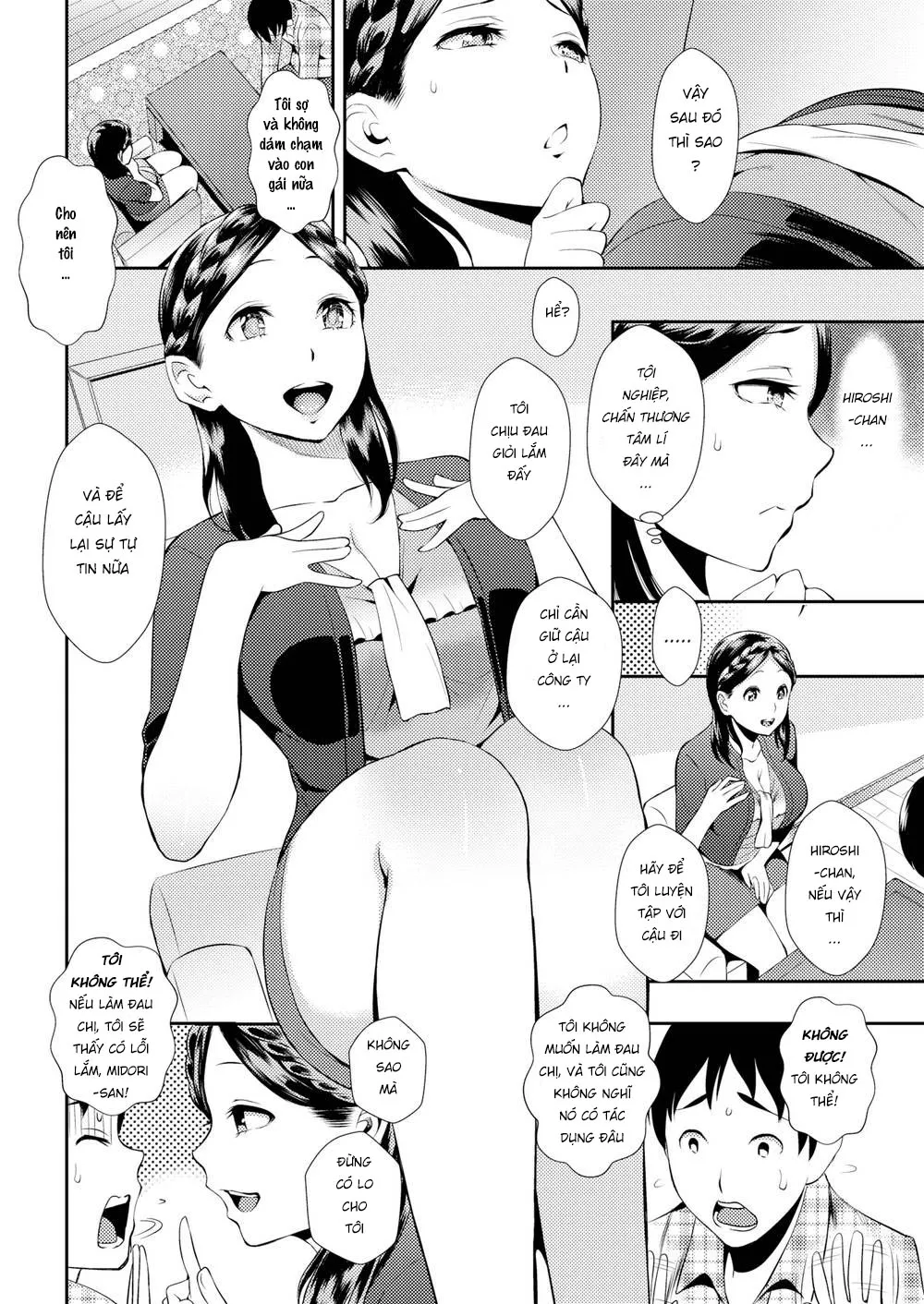 HentaiVN.net - Ảnh 6 - Chạm vào nhau một giây thôi là nhớ nhau cả đời! [Gentle Touch] - Chap 1