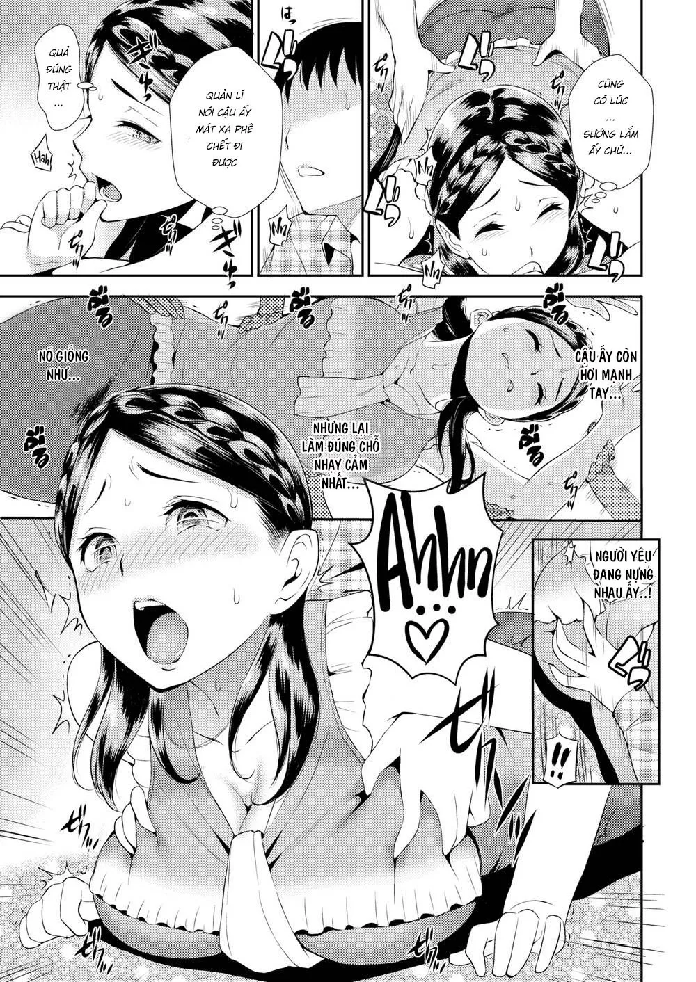 HentaiVN.net - Ảnh 9 - Chạm vào nhau một giây thôi là nhớ nhau cả đời! [Gentle Touch] - Chap 1
