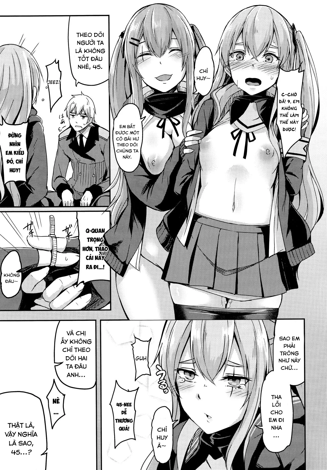 HentaiVN.net - Ảnh 10 - Kế hoạch gia đình Ump 2 [UMP Kazoku Zoku Keikaku] - Chap 1