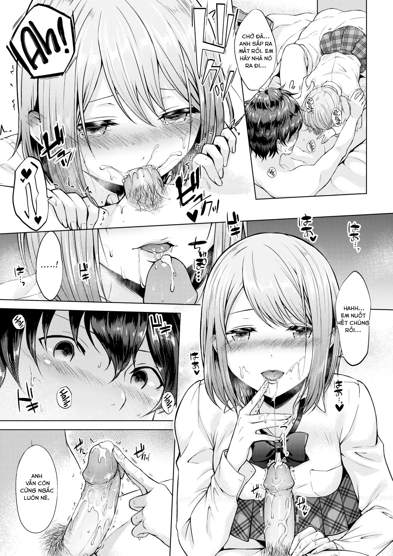 HentaiVN.net - Ảnh 12 - Senpai À, Bọn Mình XXX Nhau Đi! [Senpai, Shall We XX] - Chap 1