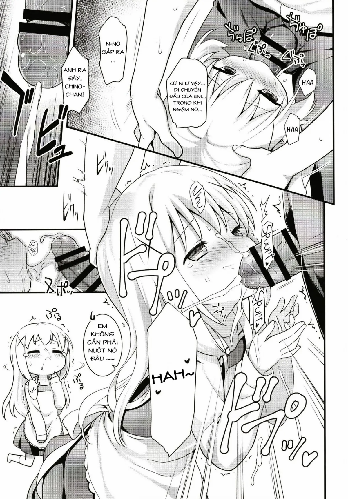 HentaiVN.net - Ảnh 10 - Uchinoyome (Gochuumon wa Usagi desu ka?) [ウチノヨメ (ご注文はうさぎですか?)] - Chap 1
