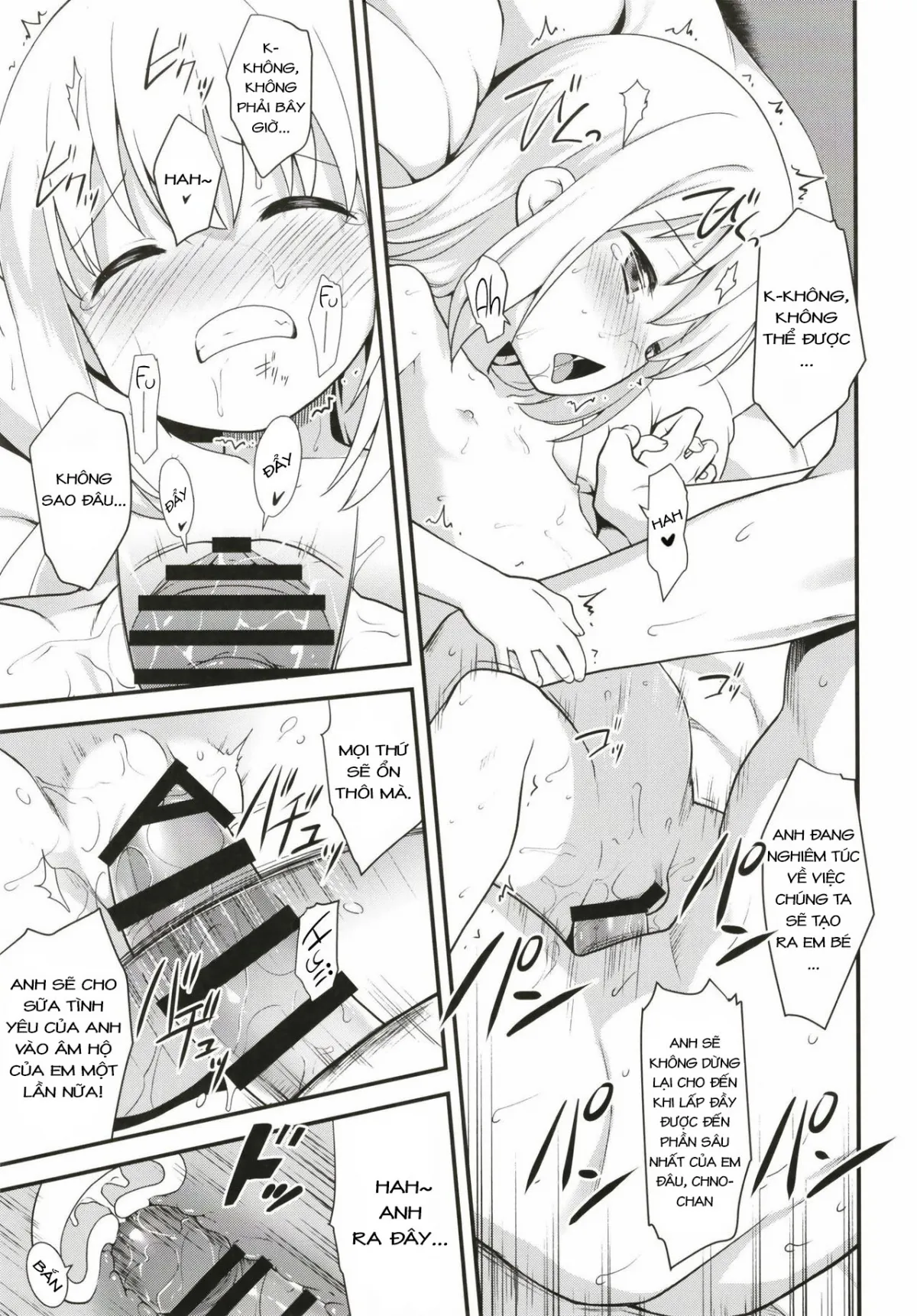 HentaiVN.net - Ảnh 28 - Uchinoyome (Gochuumon wa Usagi desu ka?) [ウチノヨメ (ご注文はうさぎですか?)] - Chap 1