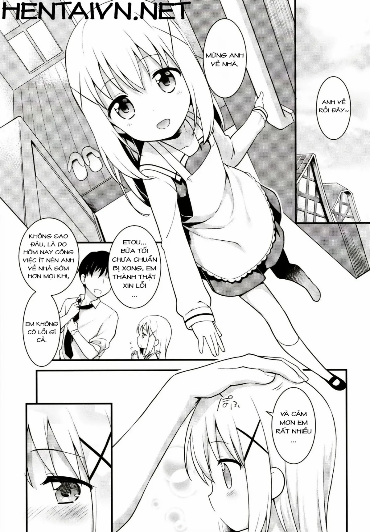 HentaiVN.net - Ảnh 4 - Uchinoyome (Gochuumon wa Usagi desu ka?) [ウチノヨメ (ご注文はうさぎですか?)] - Chap 1
