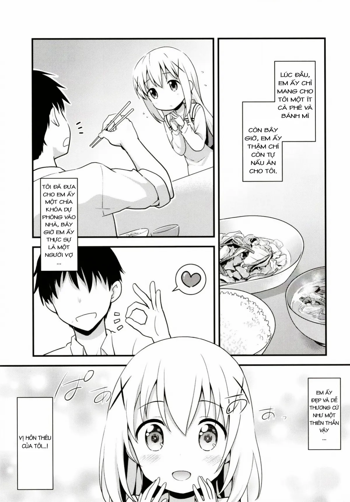 HentaiVN.net - Ảnh 6 - Uchinoyome (Gochuumon wa Usagi desu ka?) [ウチノヨメ (ご注文はうさぎですか?)] - Chap 1