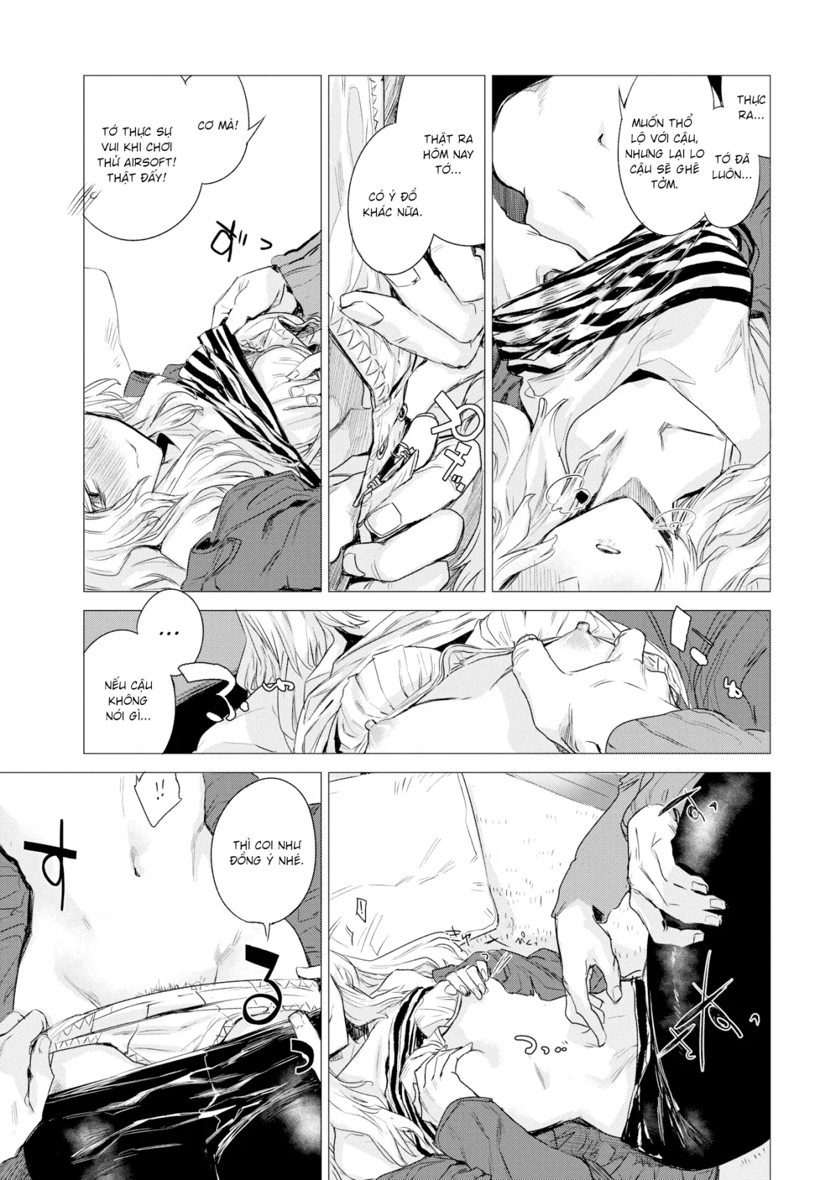 HentaiVN.net - Ảnh 9 - Trận Giả [Trigger] - Chap 1