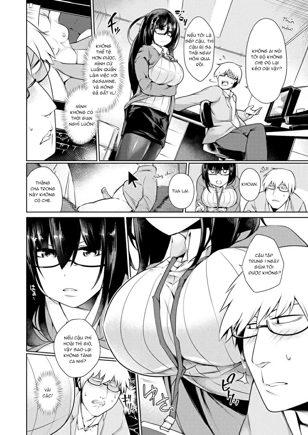 HentaiVN.net - Ảnh 3 - Để Mọi Thứ Cho Sasamine-san! [Leave It to Sasamine-san!] - Chap 1