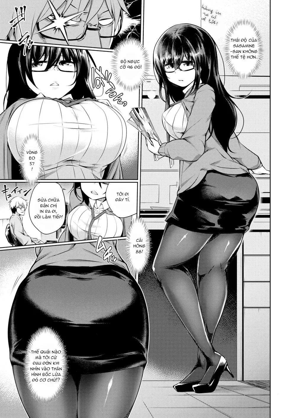 HentaiVN.net - Ảnh 4 - Để Mọi Thứ Cho Sasamine-san! [Leave It to Sasamine-san!] - Chap 1