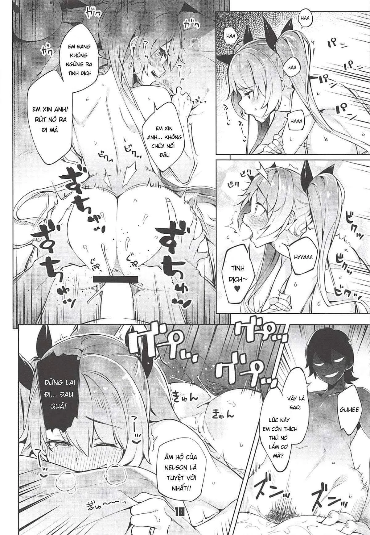 HentaiVN.net - Ảnh 18 - Rodney Shite Nelson (Azur Lane) [ロドニーしてネルソン (アズールレーン)] - Chap 1