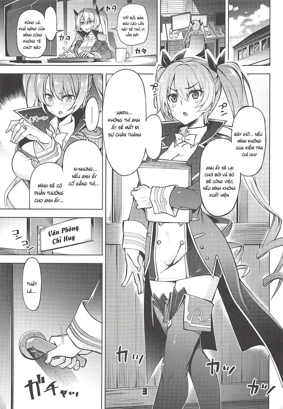 HentaiVN.net - Ảnh 3 - Rodney Shite Nelson (Azur Lane) [ロドニーしてネルソン (アズールレーン)] - Chap 1