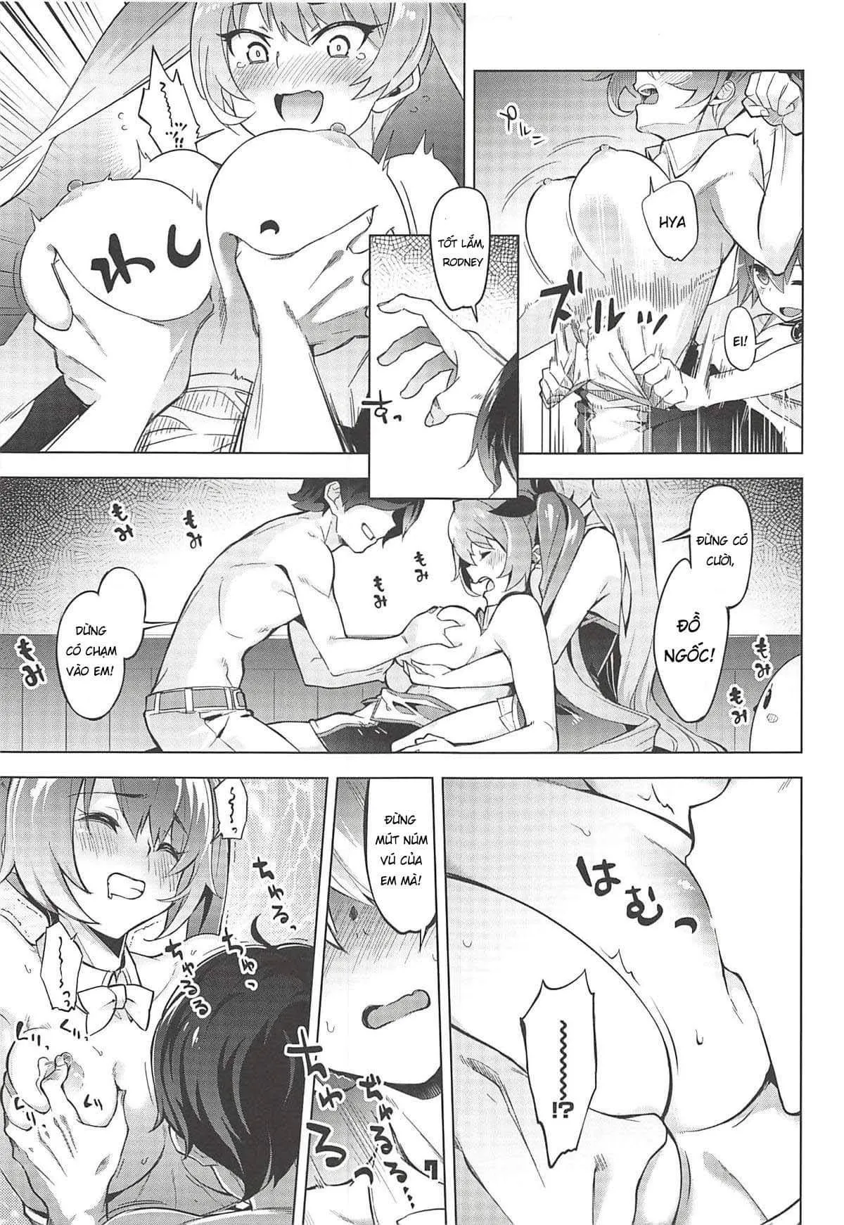 HentaiVN.net - Ảnh 7 - Rodney Shite Nelson (Azur Lane) [ロドニーしてネルソン (アズールレーン)] - Chap 1
