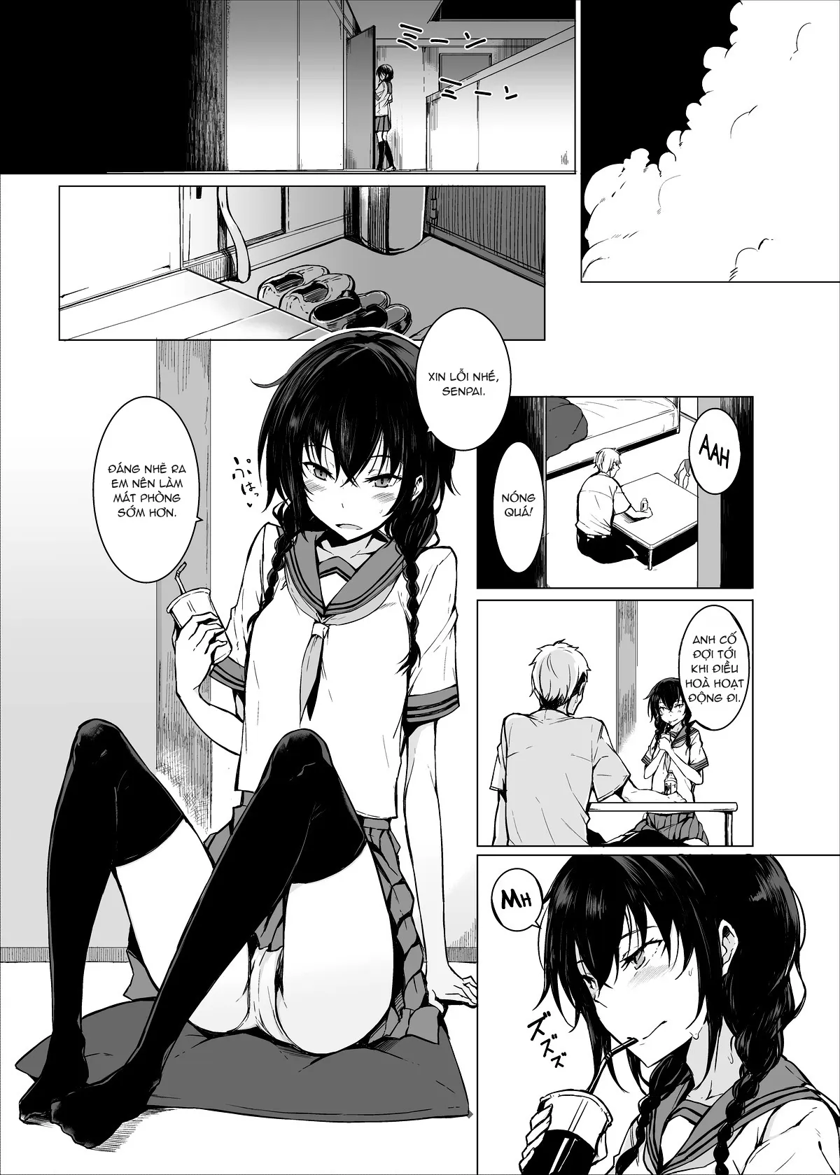 HentaiVN.net - Ảnh 4 - Kouhai-chan ni Eroi Koto Sareru Hon 2 - Chap 1
