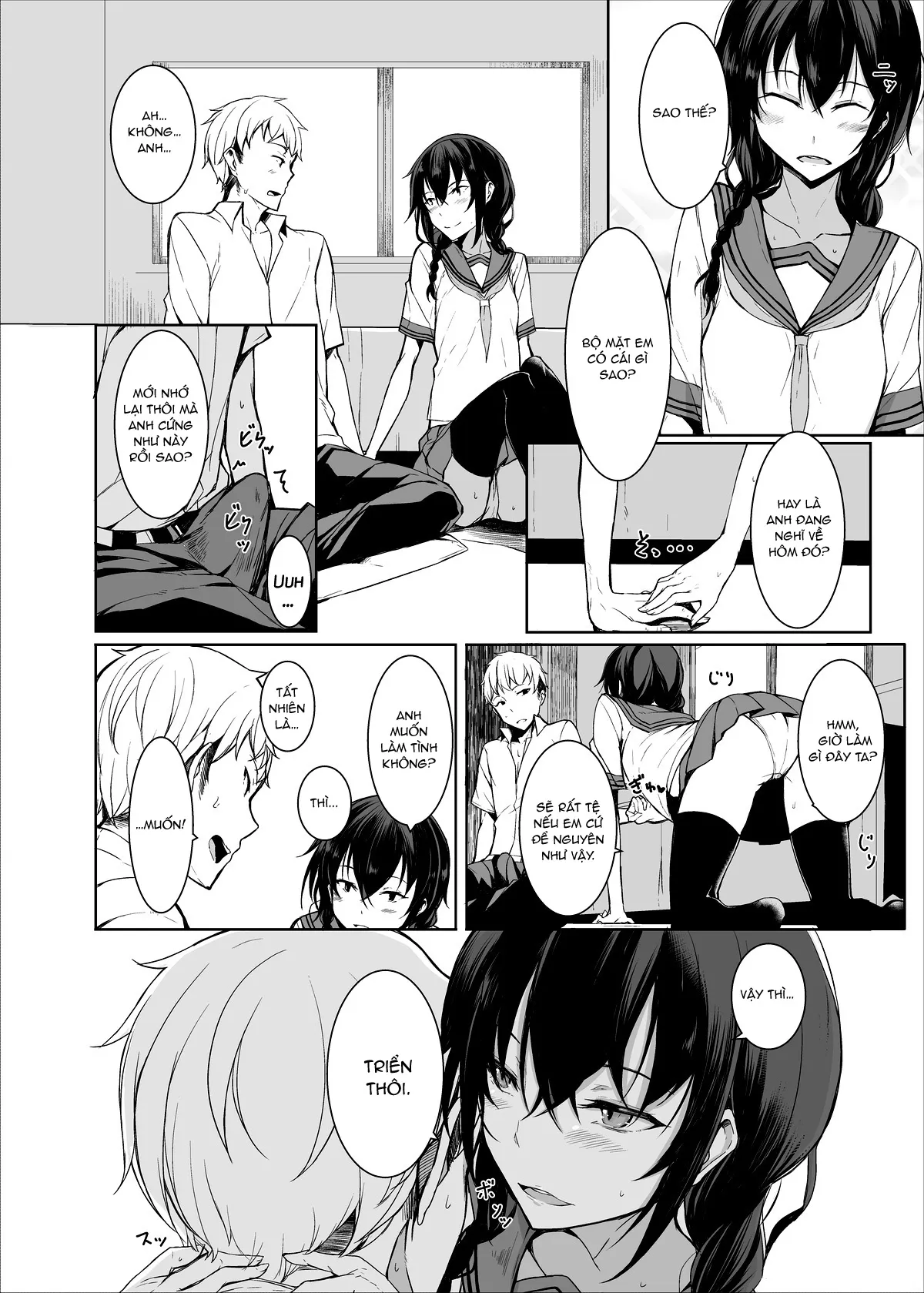 HentaiVN.net - Ảnh 7 - Kouhai-chan ni Eroi Koto Sareru Hon 2 - Chap 1