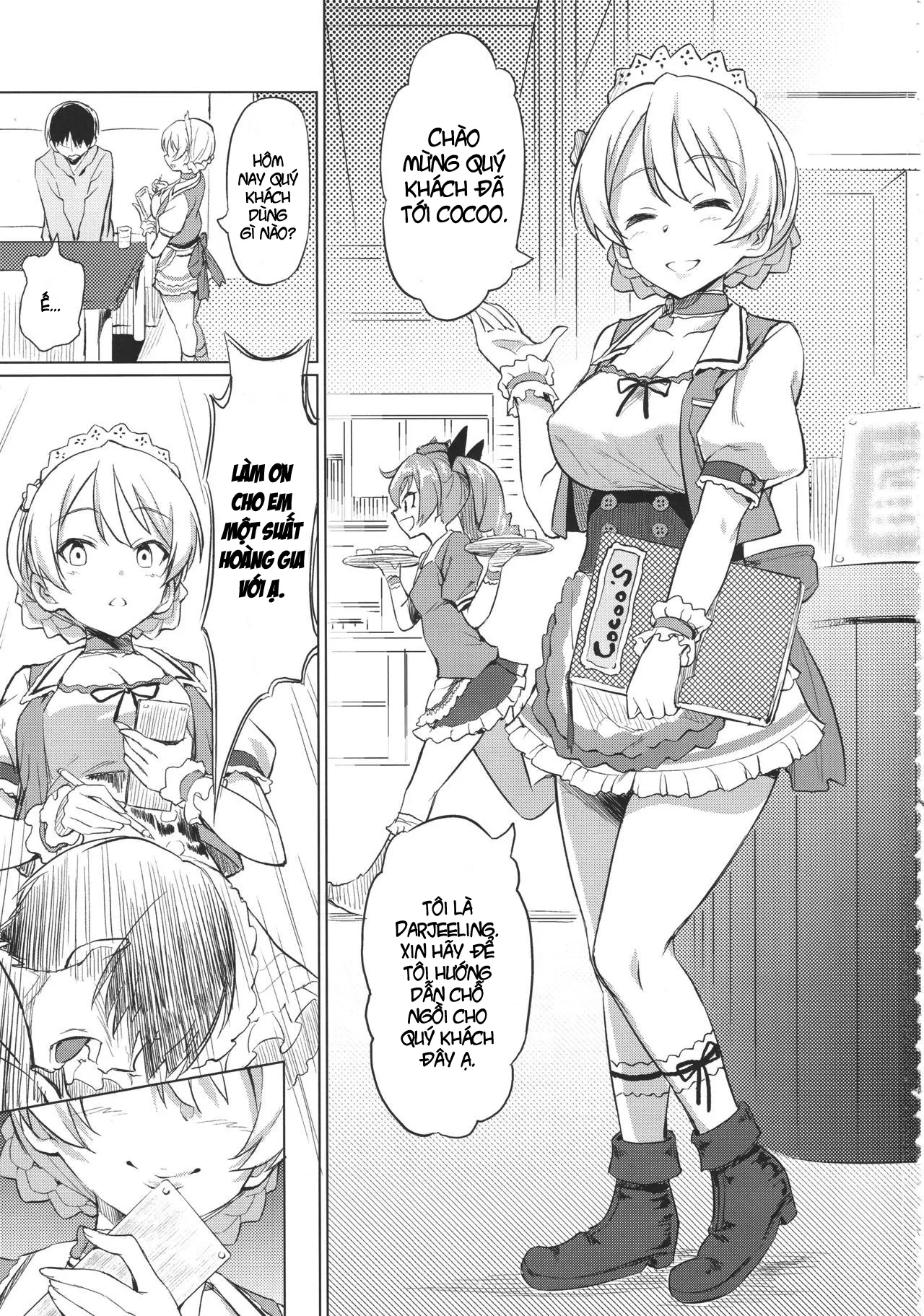 HentaiVN.net - Ảnh 4 - Darjeeling no Royal Course [ダージリンのロイヤルコース] - Chap 1