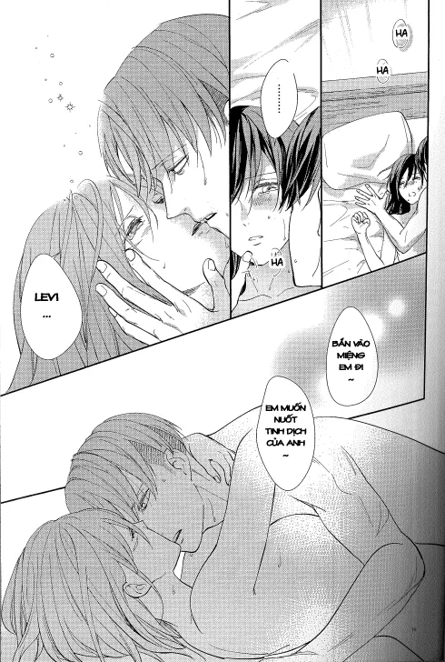 HentaiVN.net - Ảnh 13 - Hòa Quyện (Shingeki no Kyojin) [Yuugou] - Chap 1