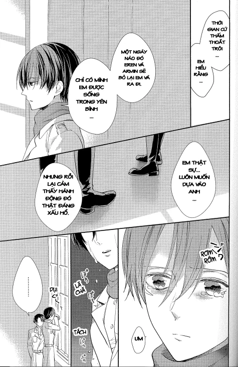 HentaiVN.net - Ảnh 21 - Hòa Quyện (Shingeki no Kyojin) [Yuugou] - Chap 1
