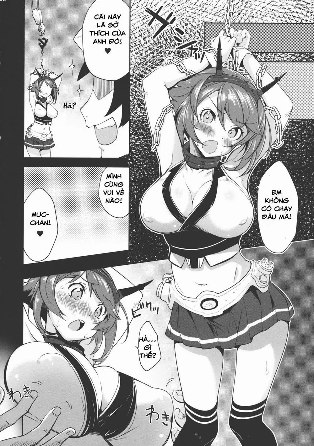 HentaiVN.net - Ảnh 8 - Mucchan no Abunai Hiasobi (Kantai Collection) - Chap 1