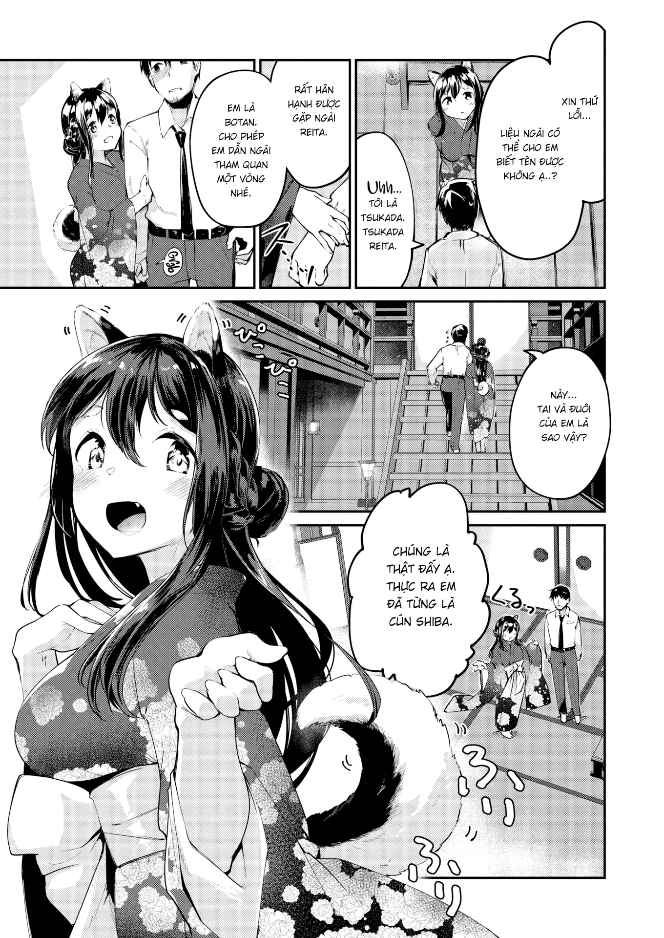 HentaiVN.net - Ảnh 3 - Trang viên Enjuurou [Enjuurou's Hospitality] - Chap 1