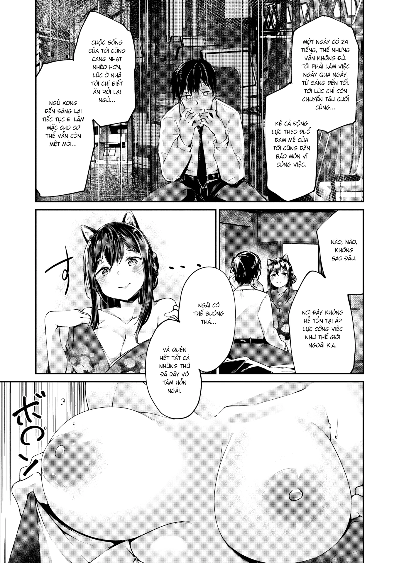 HentaiVN.net - Ảnh 5 - Trang viên Enjuurou [Enjuurou's Hospitality] - Chap 1