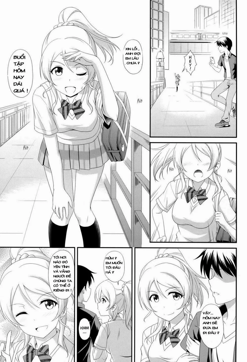 HentaiVN.net - Ảnh 4 - Ore no Kanojo wa School Idol (Love Live!) - Chap 1