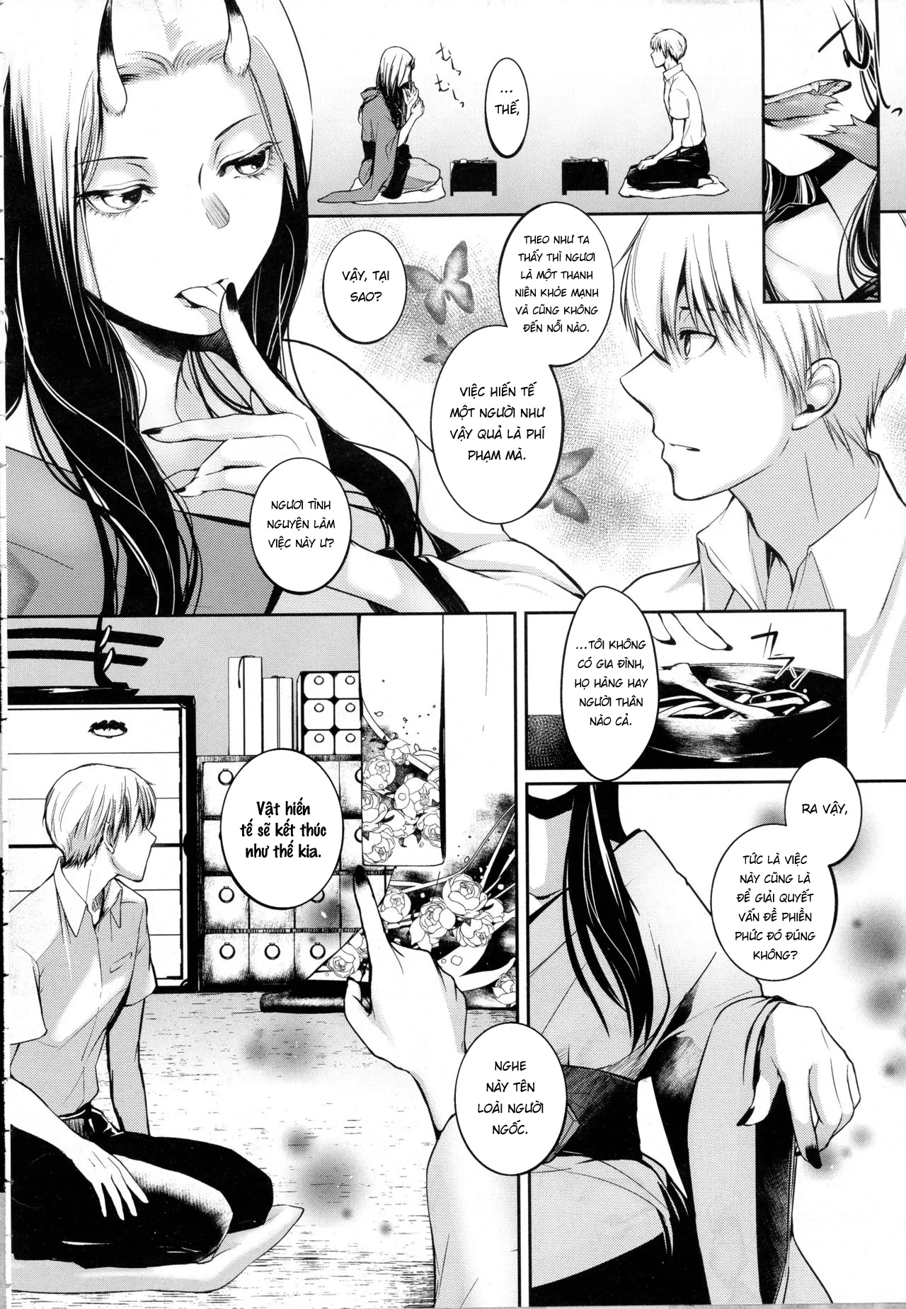 HentaiVN.net - Ảnh 5 - Ký Ức Của Vật Tế Thần [Aru Hitobashira no Kyoku, 或る人柱の記憶] - Chap 1