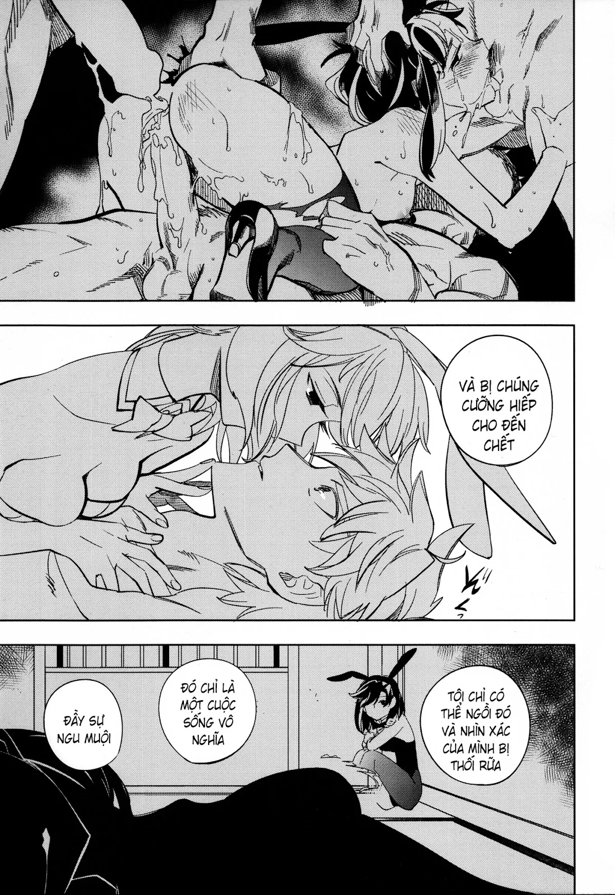 HentaiVN.net - Ảnh 29 - Yojo-han Bunny [四畳半バニィー] - Chap 1