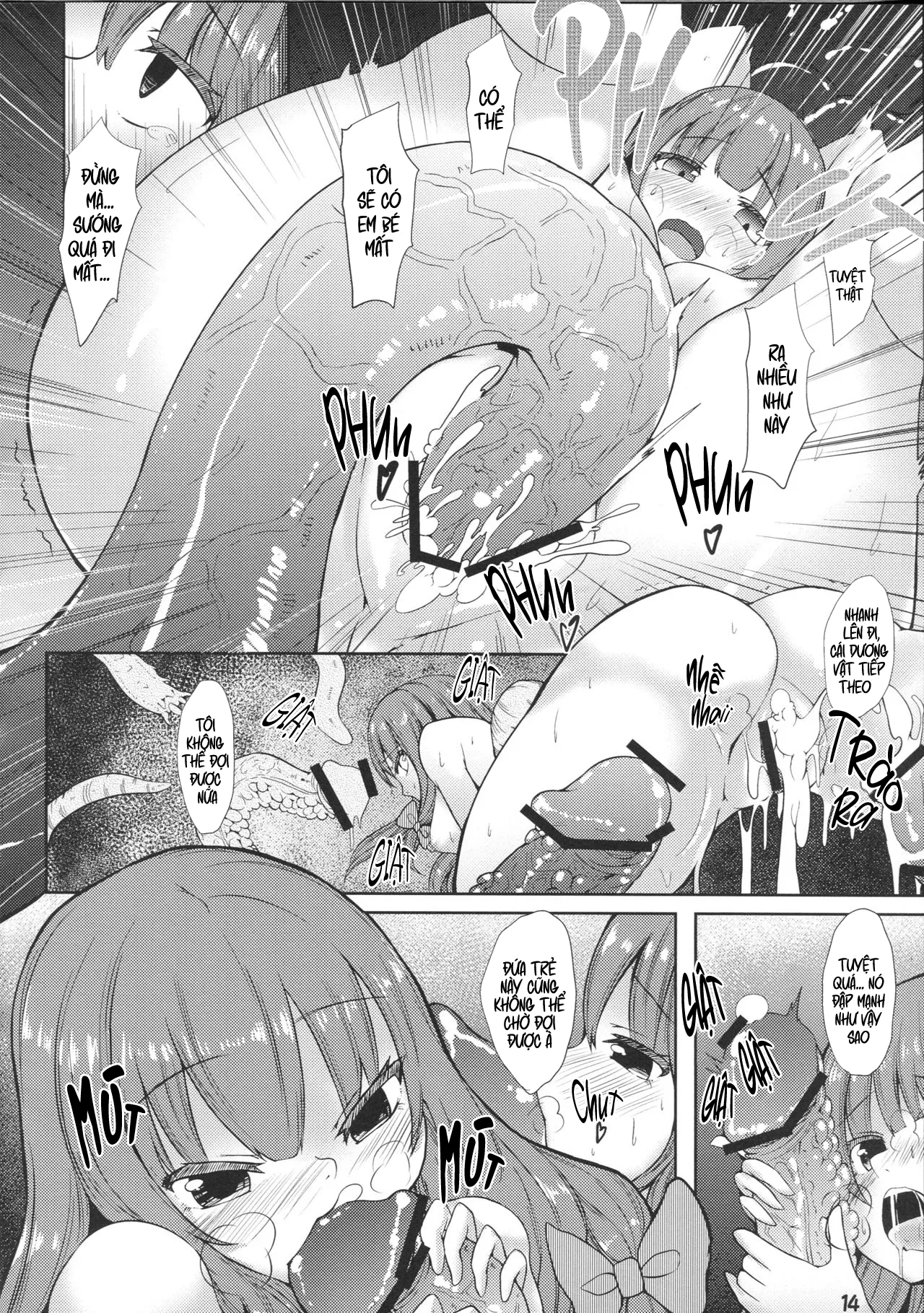 HentaiVN.net - Ảnh 13 - Majokko Patchouli-tan Shizuku - Chap 1