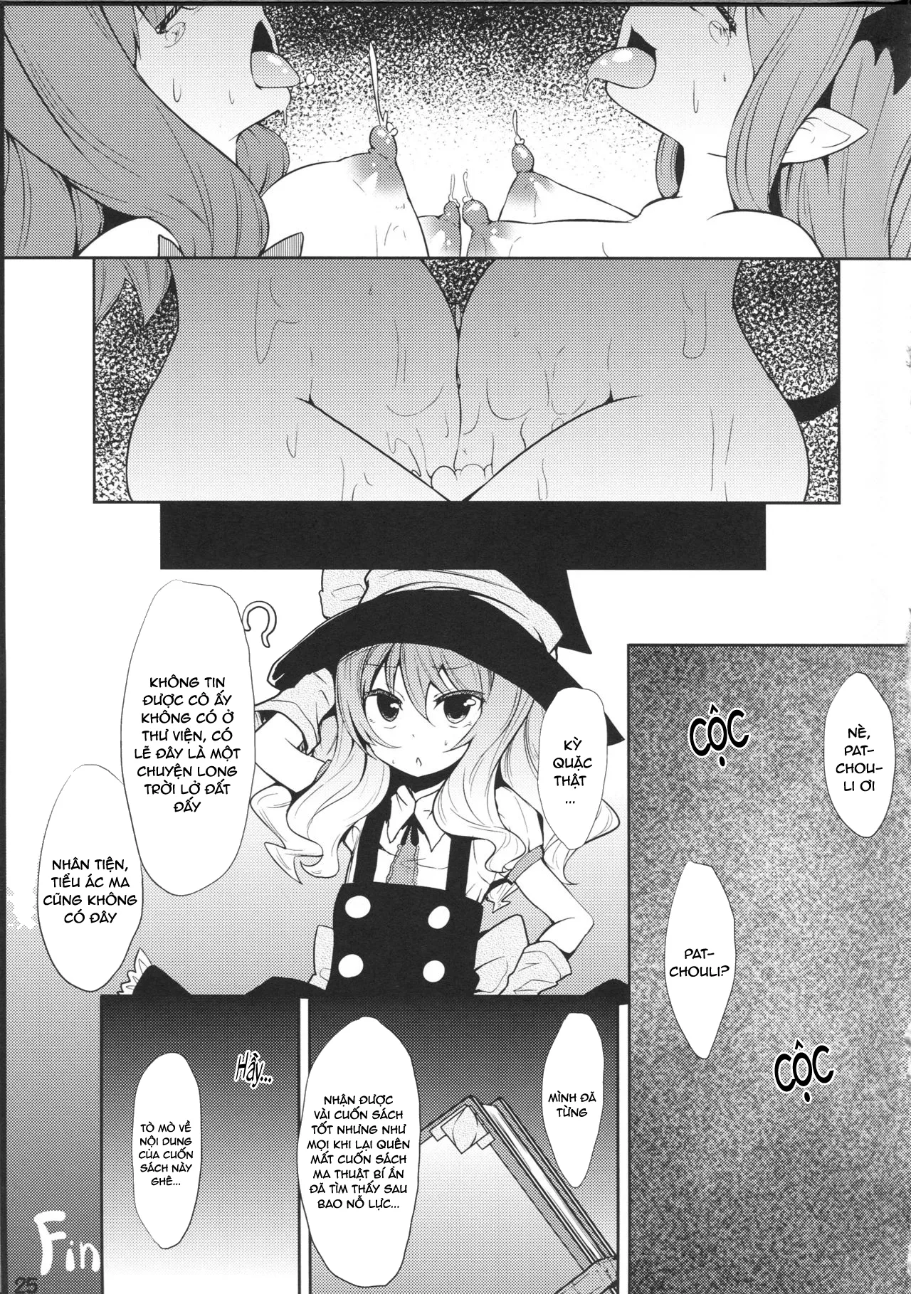 HentaiVN.net - Ảnh 24 - Majokko Patchouli-tan Shizuku - Chap 1