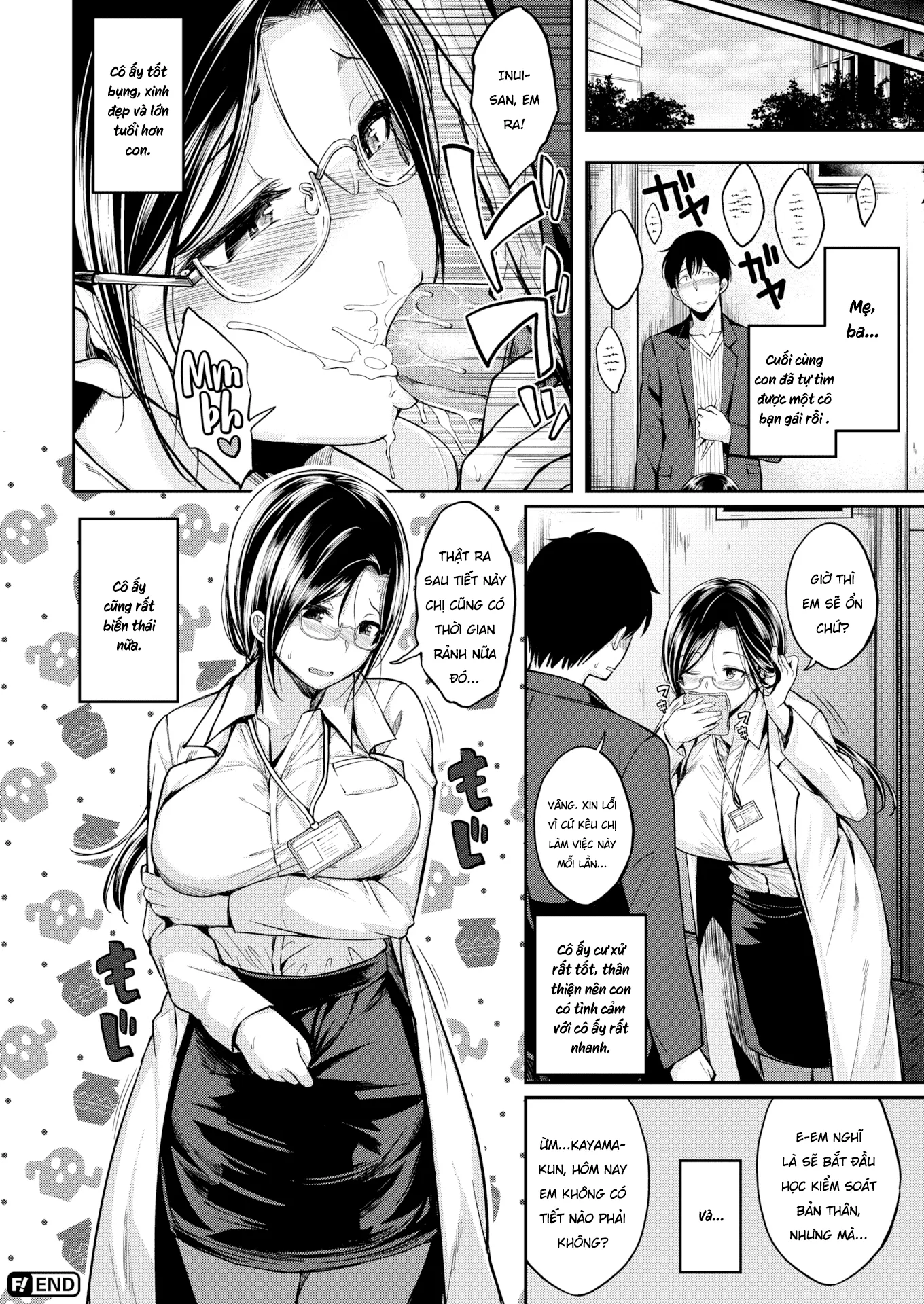 HentaiVN.net - Ảnh 19 - Chuyện tình thanh xuân cùng cô bạn gái hơn tuổi - Chap 1