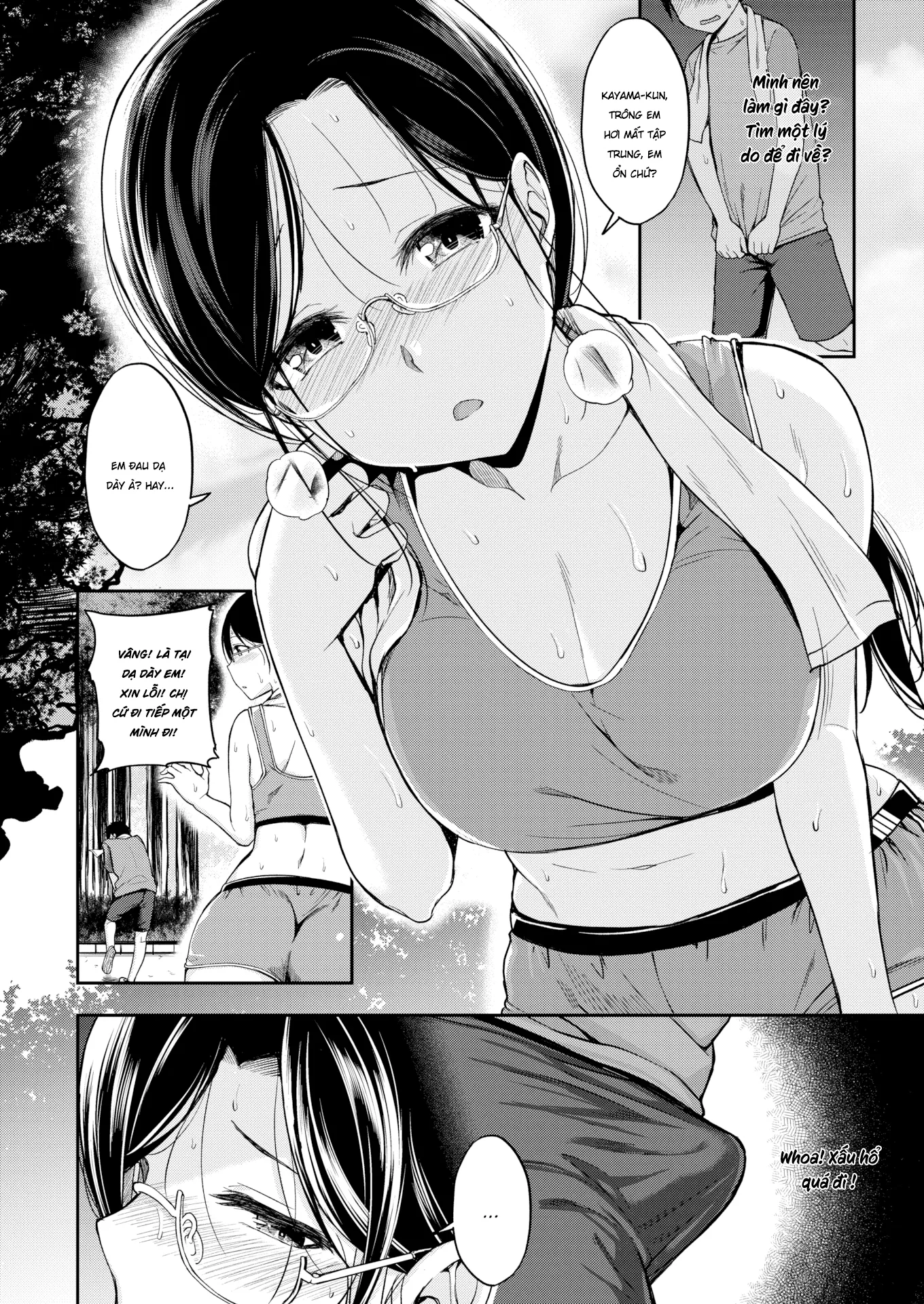 HentaiVN.net - Ảnh 5 - Chuyện tình thanh xuân cùng cô bạn gái hơn tuổi - Chap 1