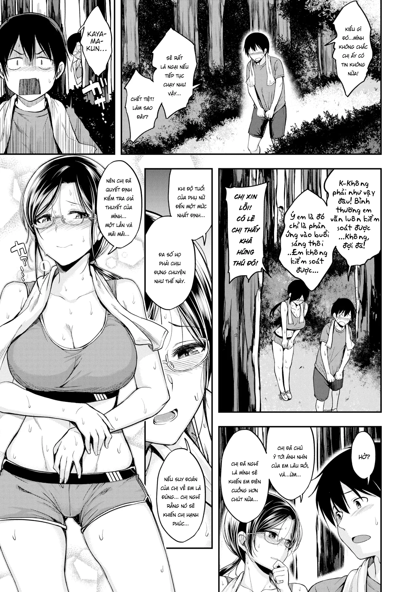 HentaiVN.net - Ảnh 6 - Chuyện tình thanh xuân cùng cô bạn gái hơn tuổi - Chap 1