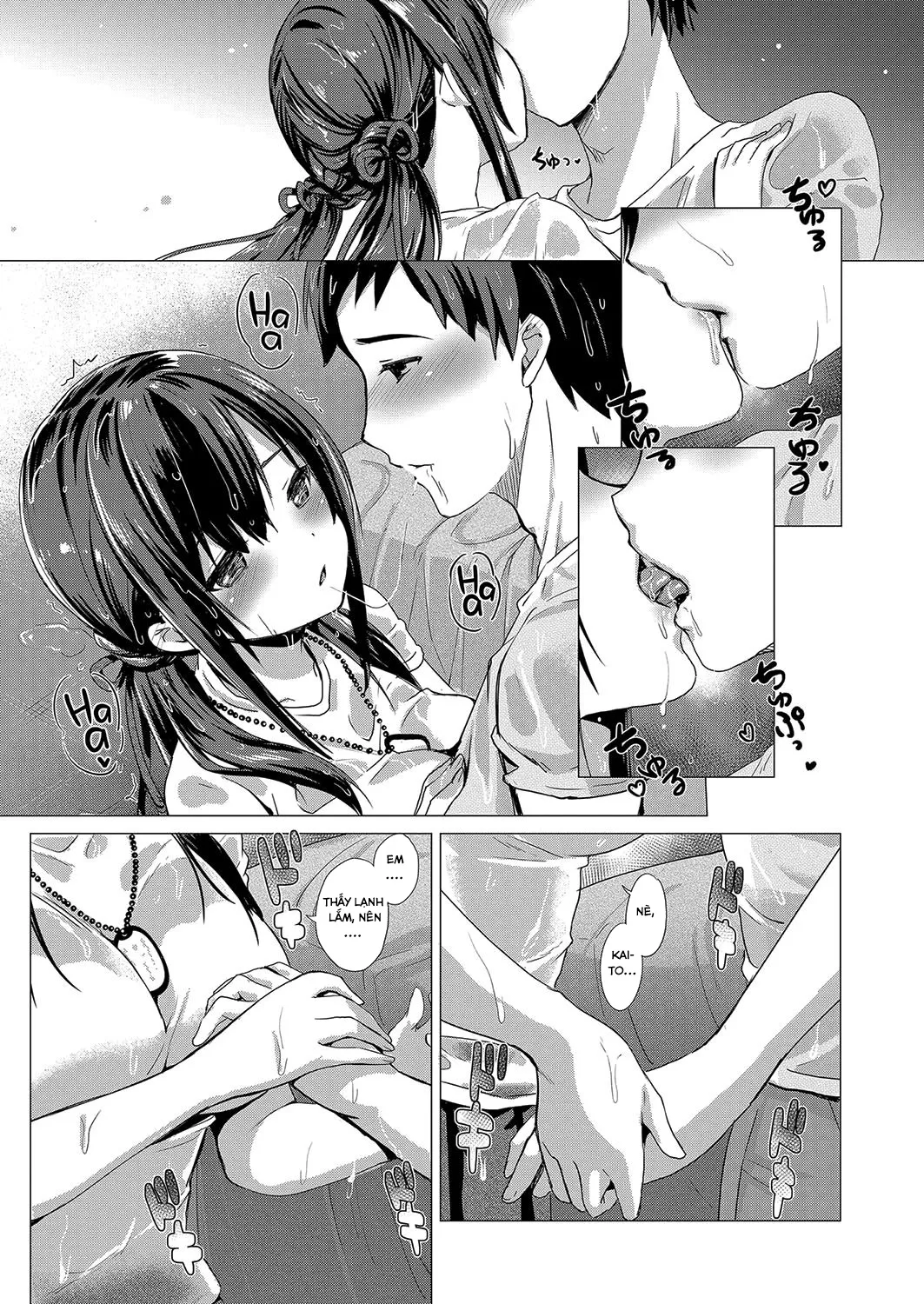 HentaiVN.net - Ảnh 10 - Shining Through [Arashi no Naka de Kagayaite] - Chap 1