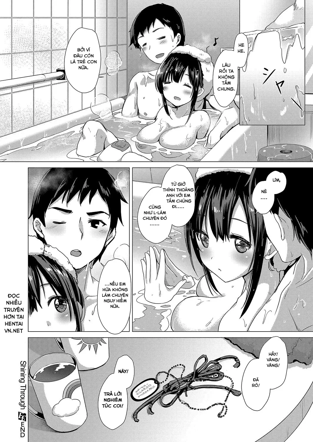 HentaiVN.net - Ảnh 25 - Shining Through [Arashi no Naka de Kagayaite] - Chap 1