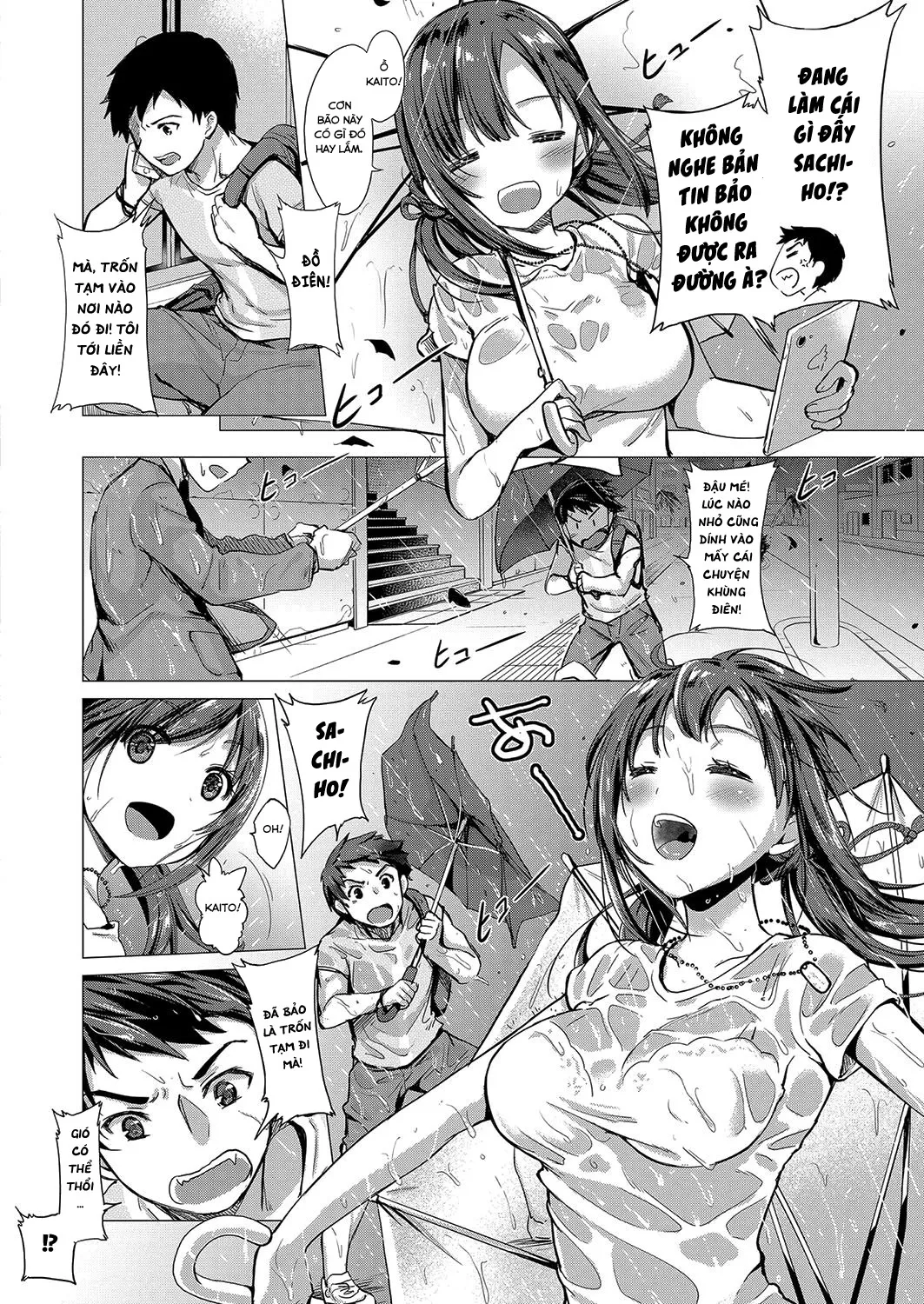 HentaiVN.net - Ảnh 4 - Shining Through [Arashi no Naka de Kagayaite] - Chap 1