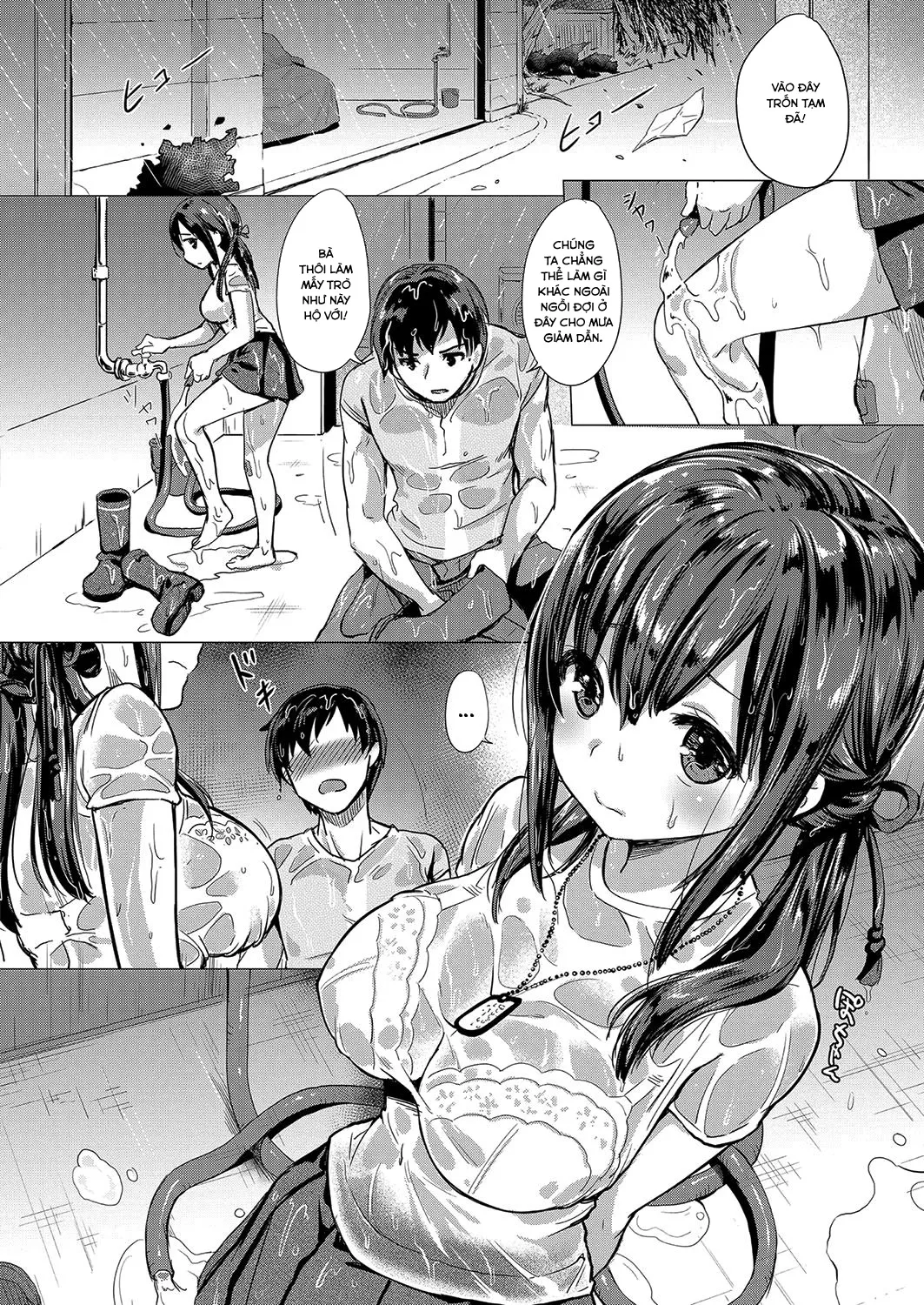 HentaiVN.net - Ảnh 6 - Shining Through [Arashi no Naka de Kagayaite] - Chap 1