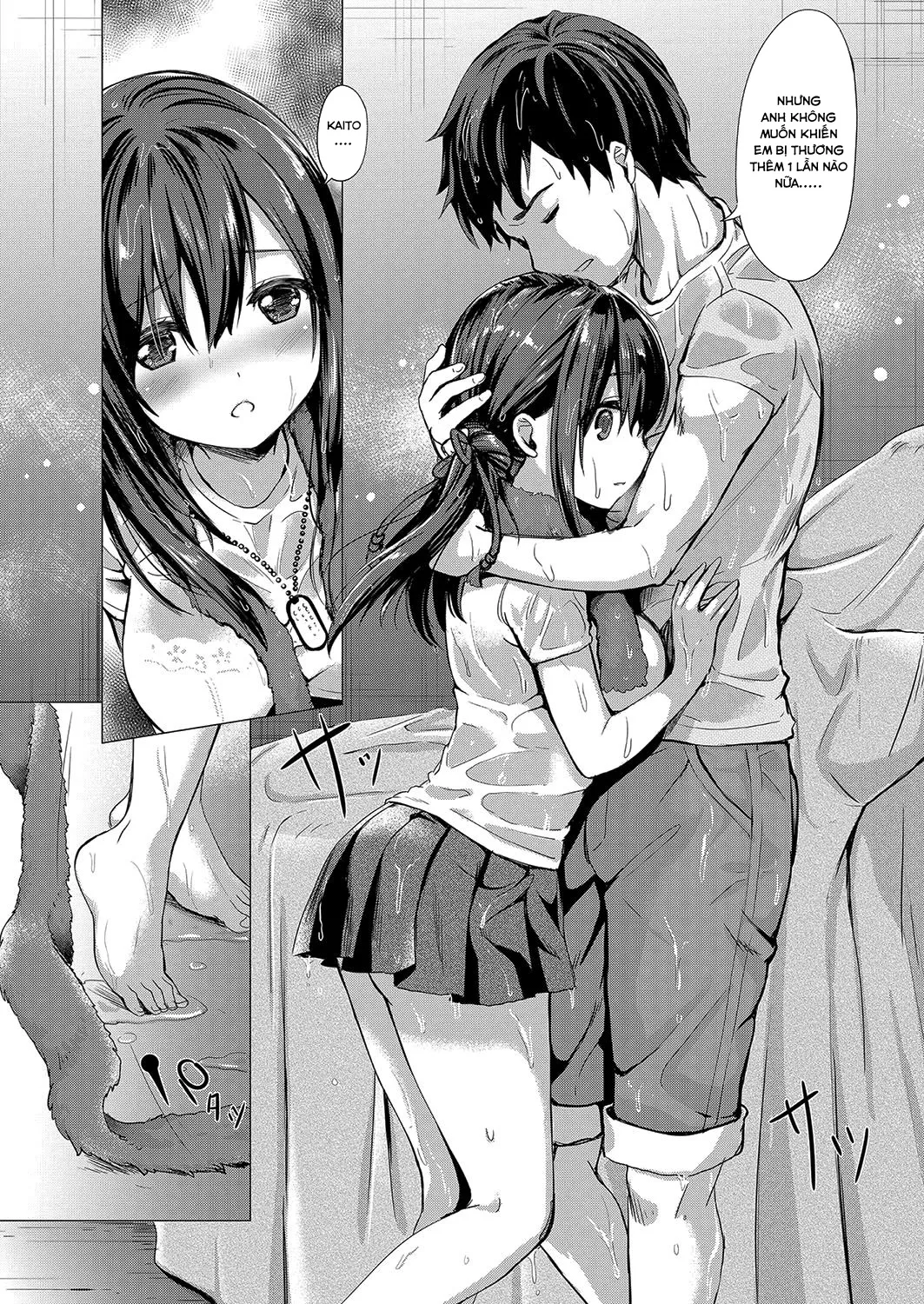 HentaiVN.net - Ảnh 9 - Shining Through [Arashi no Naka de Kagayaite] - Chap 1