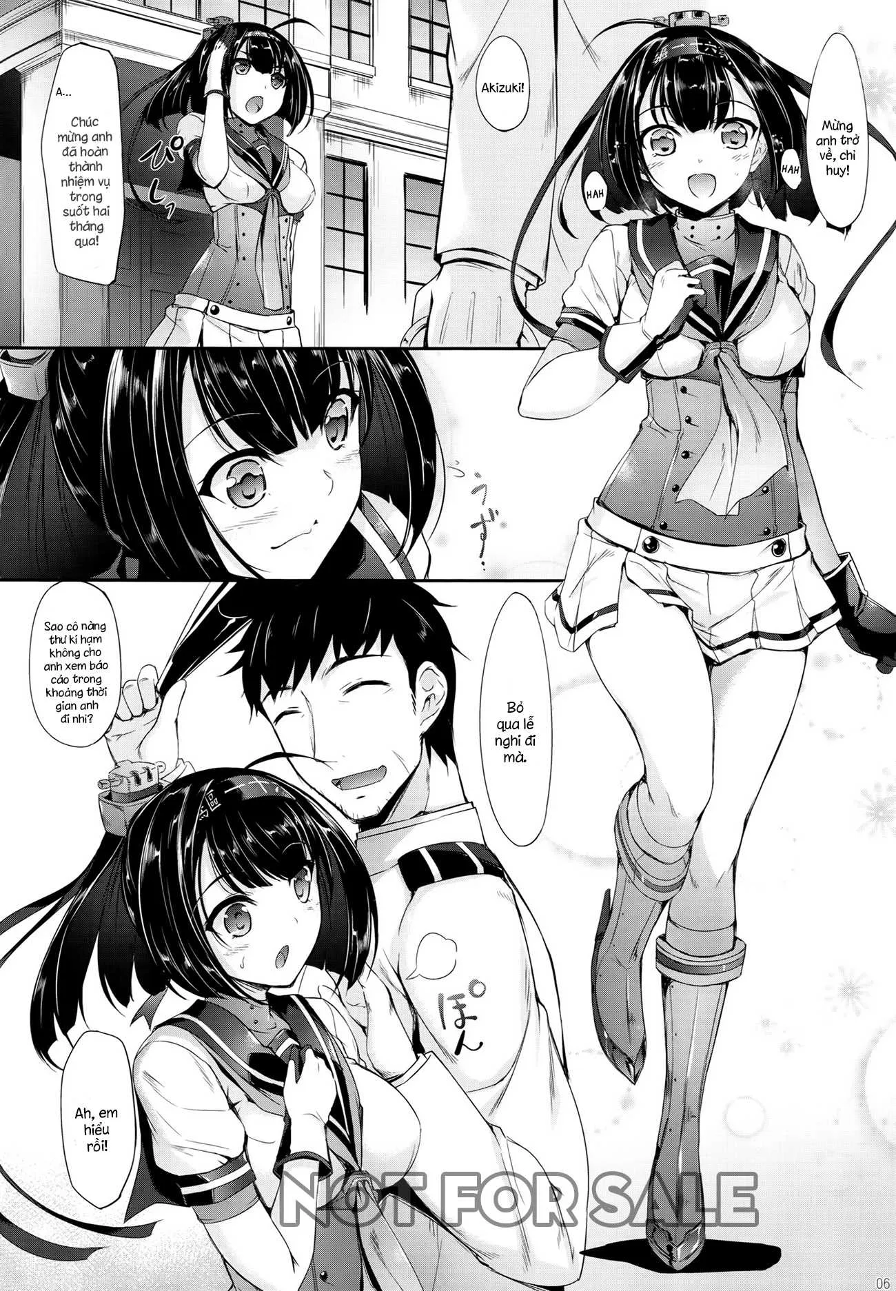 HentaiVN.net - Ảnh 5 - Shuuya Ni Omou (Kancolle) [秋夜ニ想フ] - Chap 1