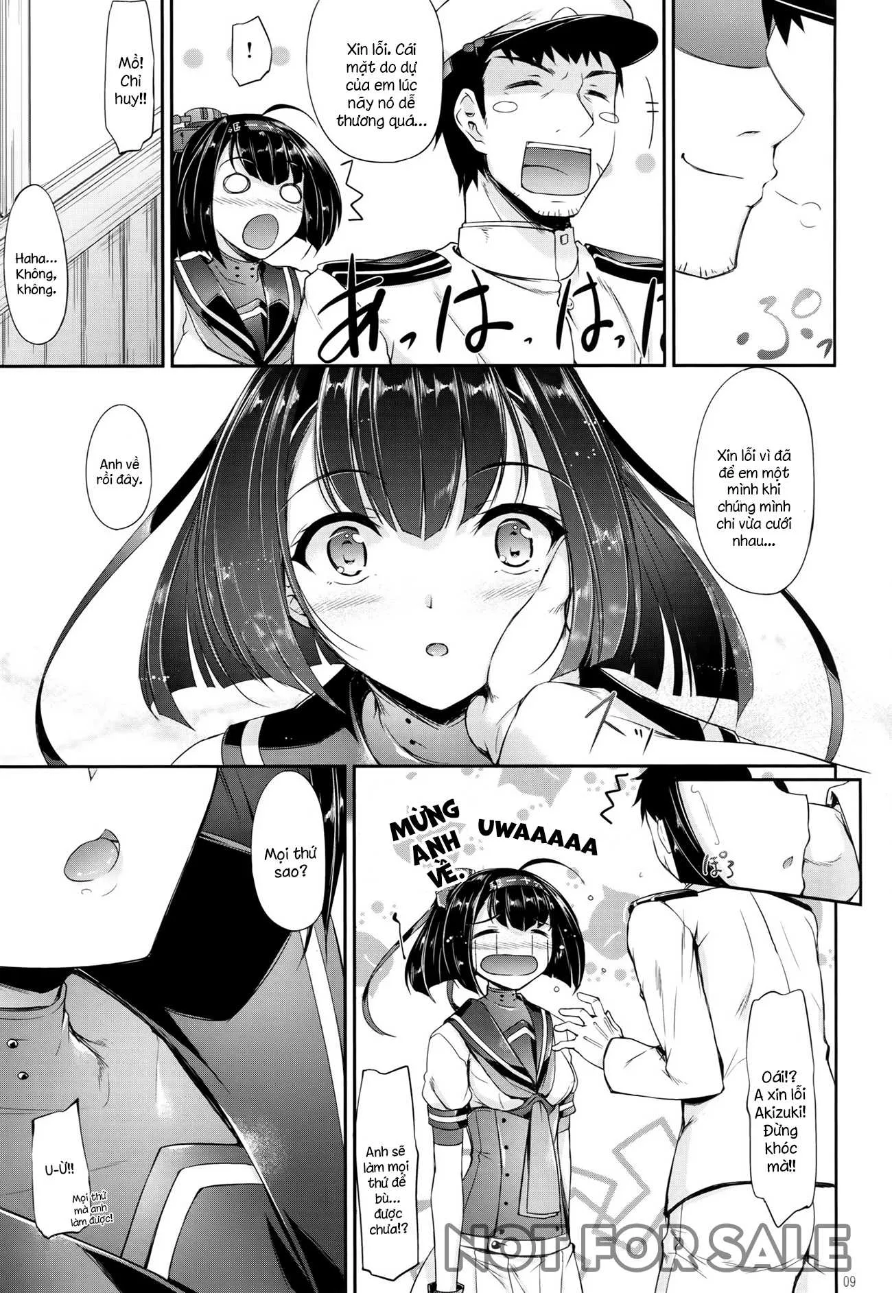 HentaiVN.net - Ảnh 8 - Shuuya Ni Omou (Kancolle) [秋夜ニ想フ] - Chap 1