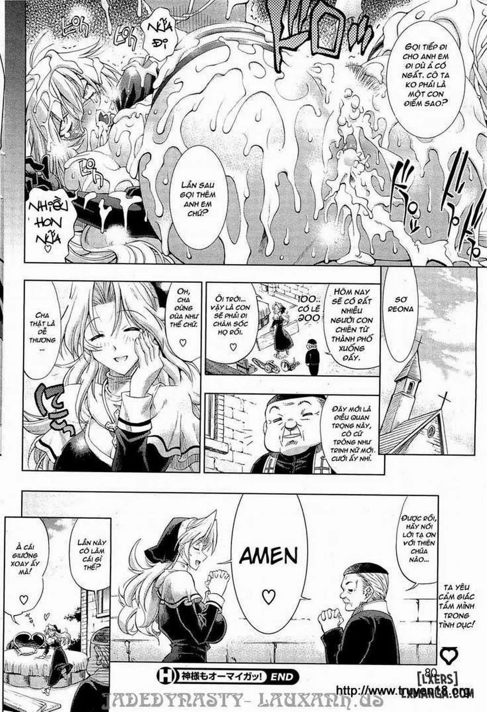 HentaiVN.net - Ảnh 20 - Kami-sama mo Oh My ga! - Chap 1