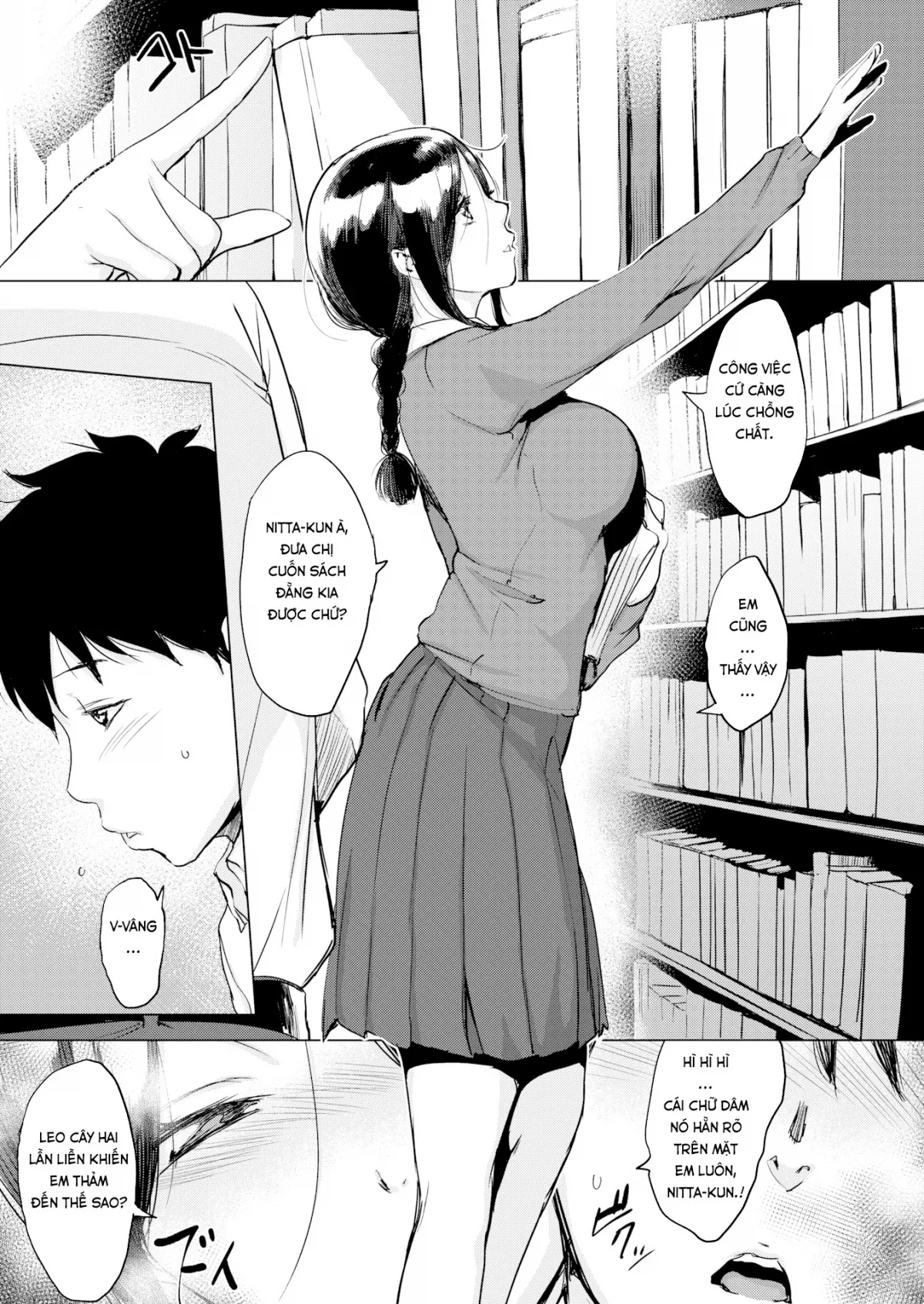 HentaiVN.net - Ảnh 11 - Thư Viện Của Những Nụ Cười [Library of Smiles] - Chap 1