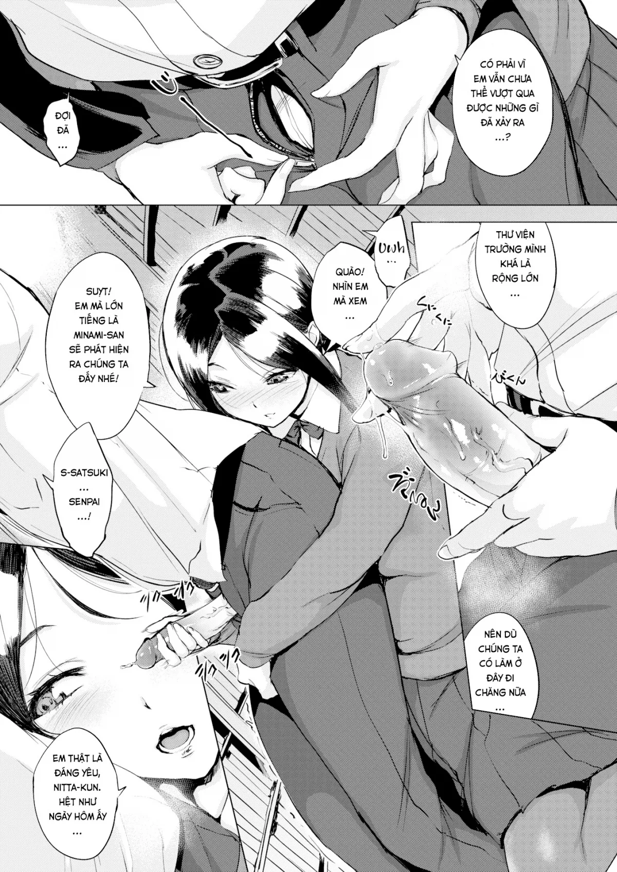 HentaiVN.net - Ảnh 5 - Thư Viện Của Những Nụ Cười [Library of Smiles] - Chap 1