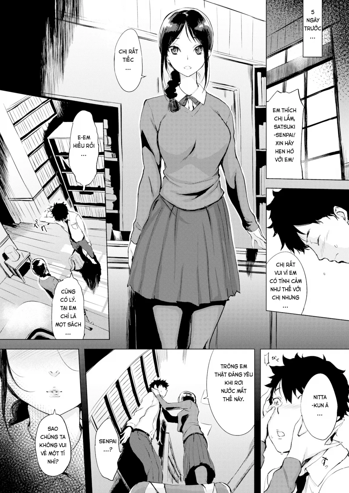 HentaiVN.net - Ảnh 6 - Thư Viện Của Những Nụ Cười [Library of Smiles] - Chap 1