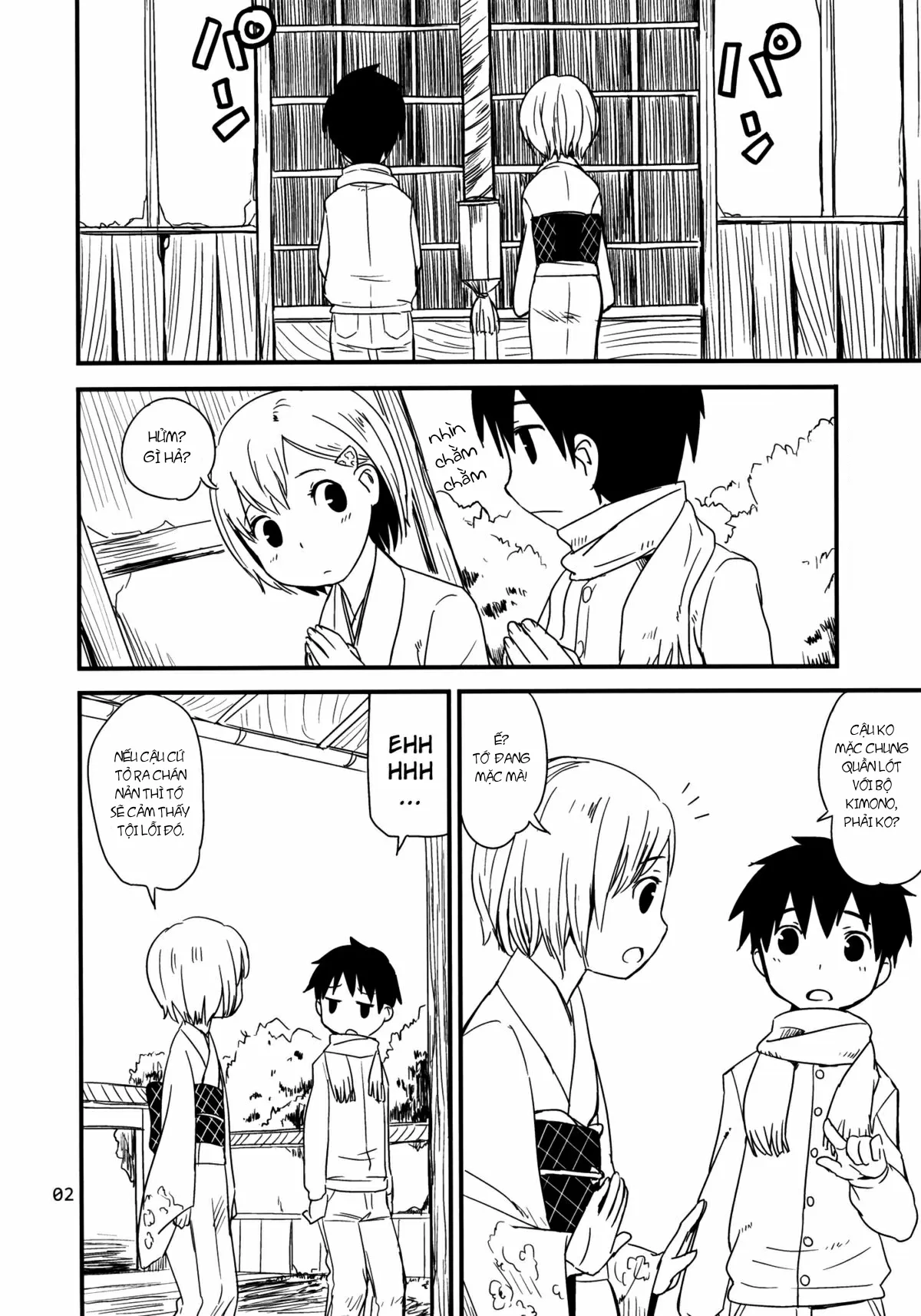 HentaiVN.net - Ảnh 4 - Làm Tình Đầu Năm [The First Sex of the New Year; ひめはじめ] - Chap 1